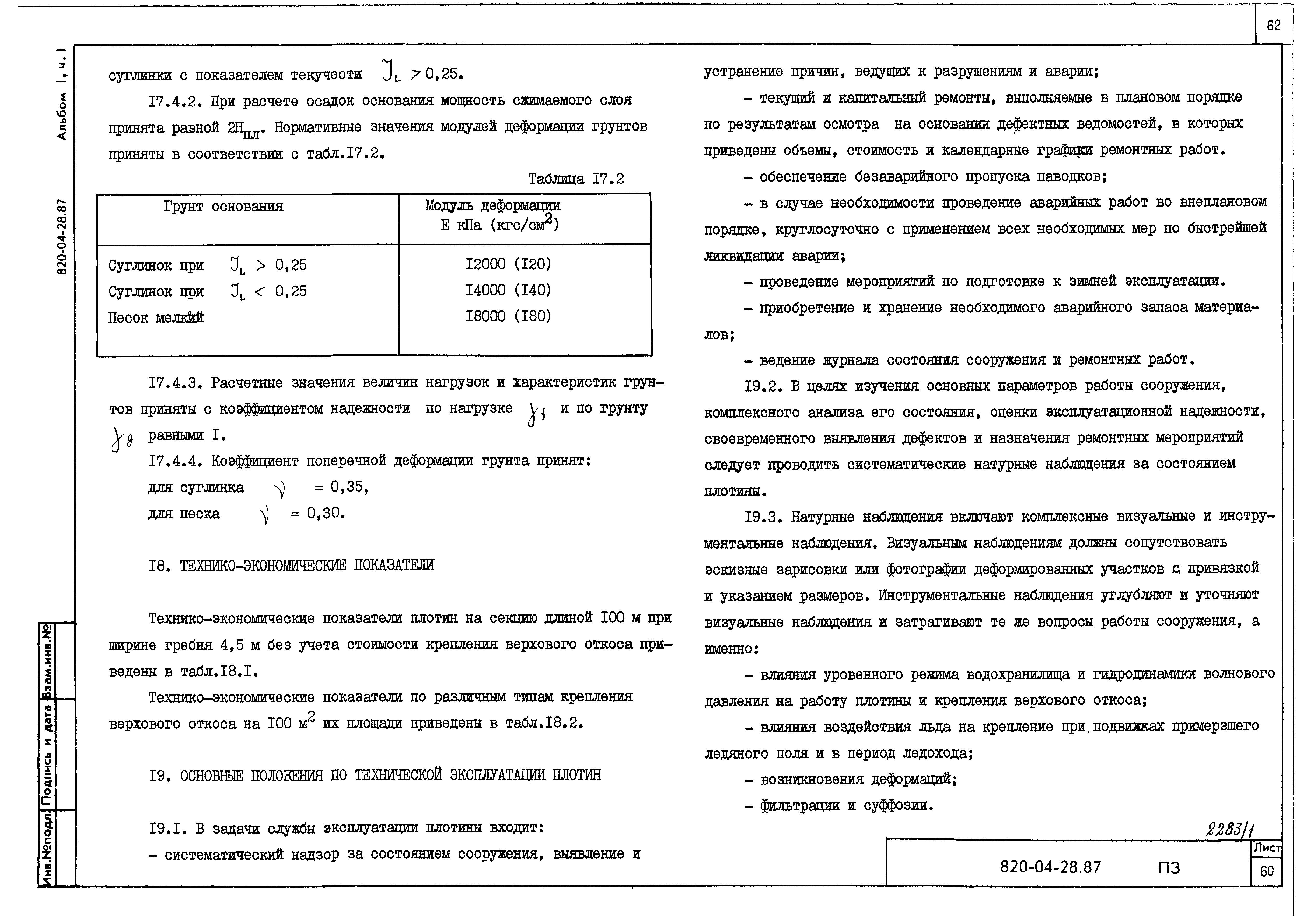 Типовые материалы для проектирования 820-04-28.87