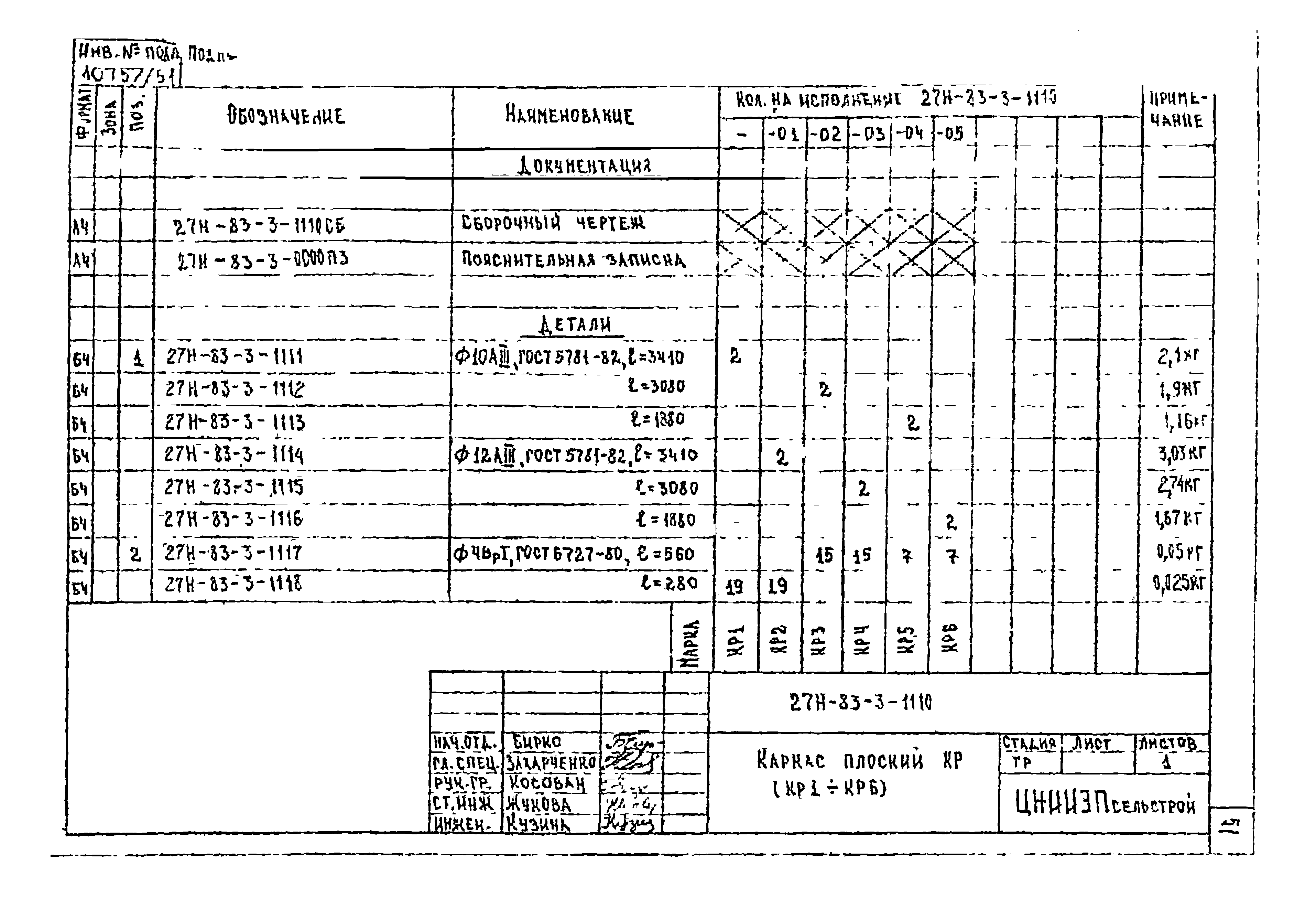 Шифр 27Н-83