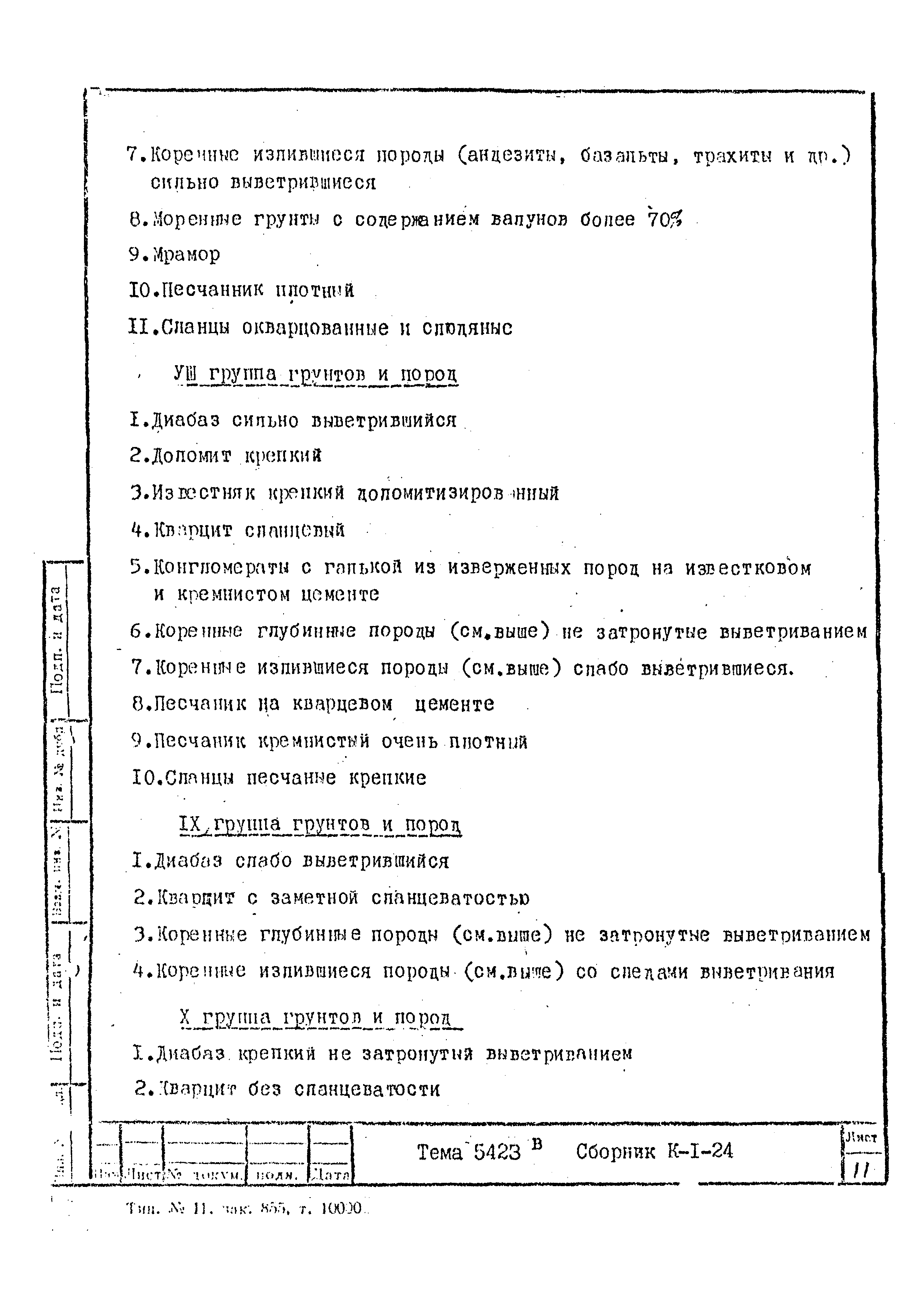 Технологическая карта К-1-24-5