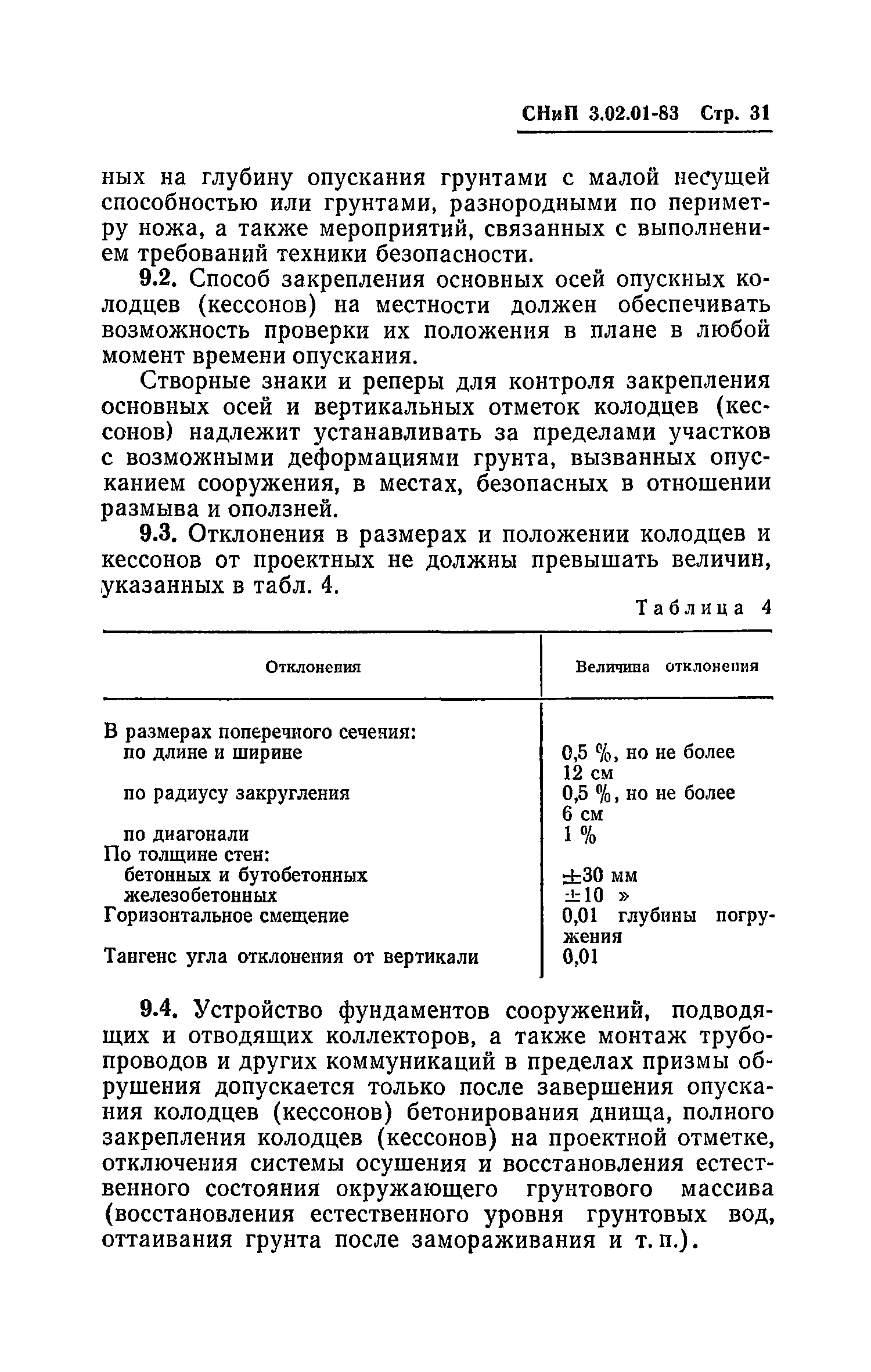 СНиП 3.02.01-83