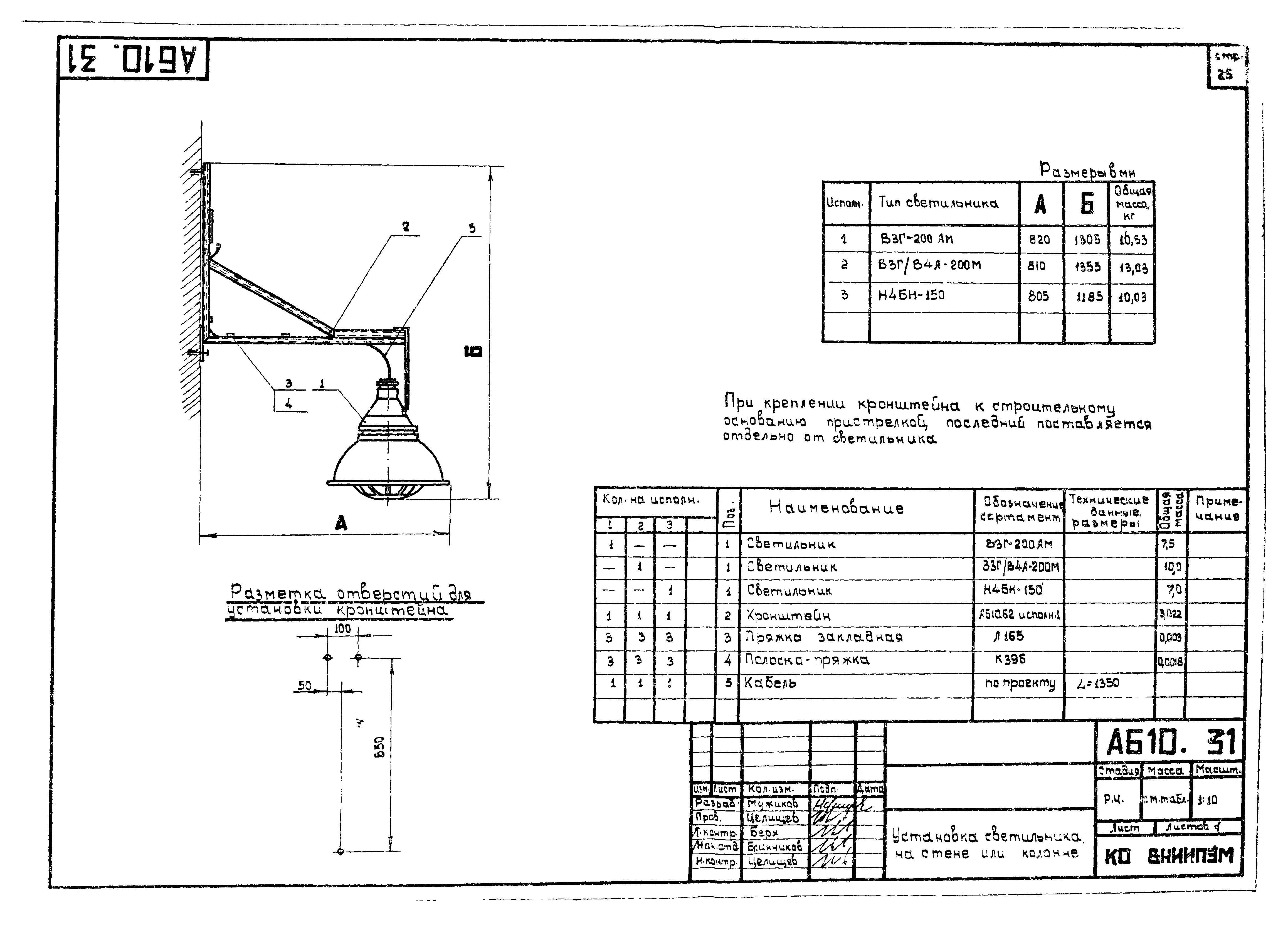 Шифр А610А