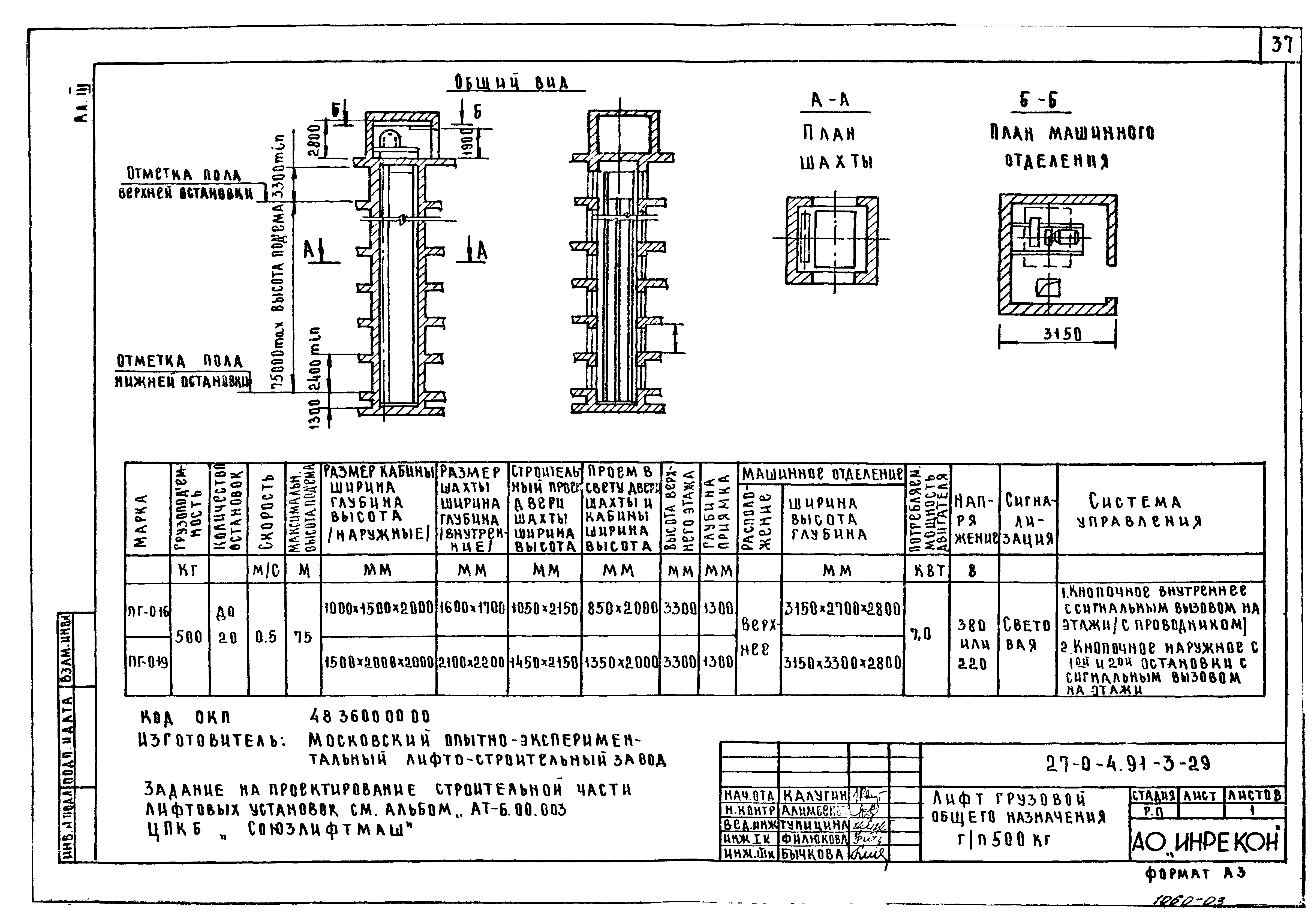 Типовой проект 27-0-4.91