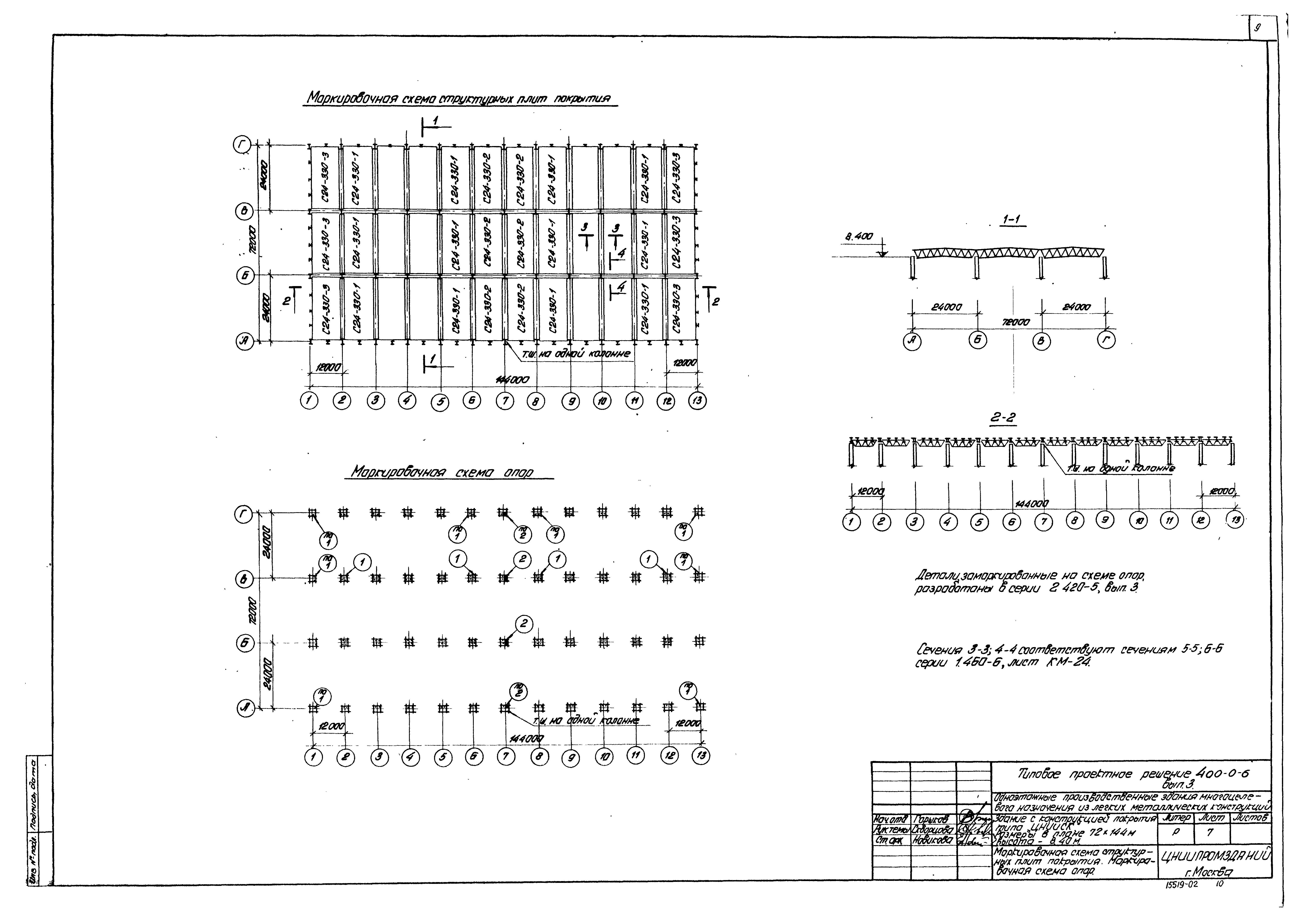 Типовые проектные решения 400-0-6