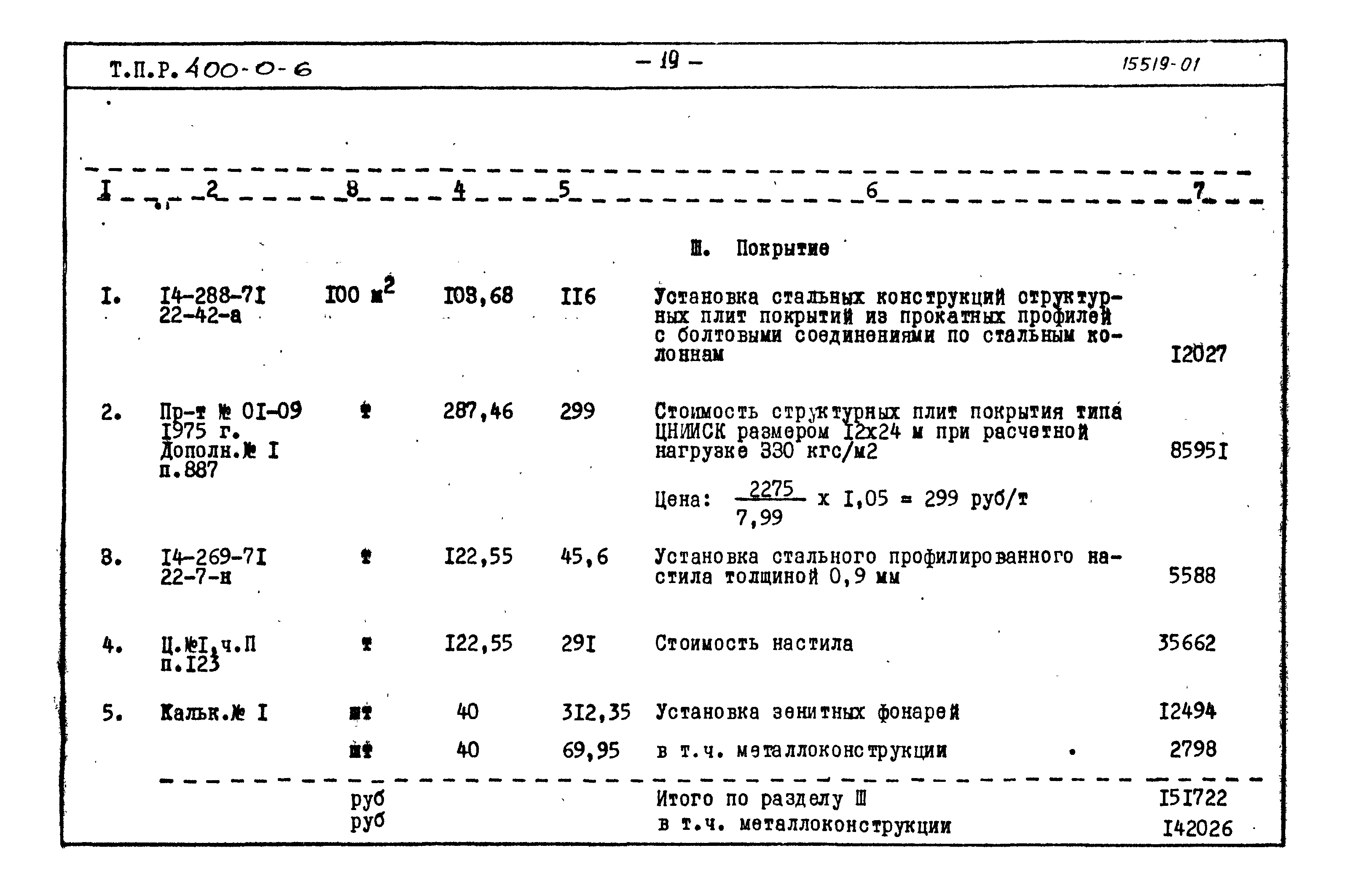 Типовые проектные решения 400-0-6