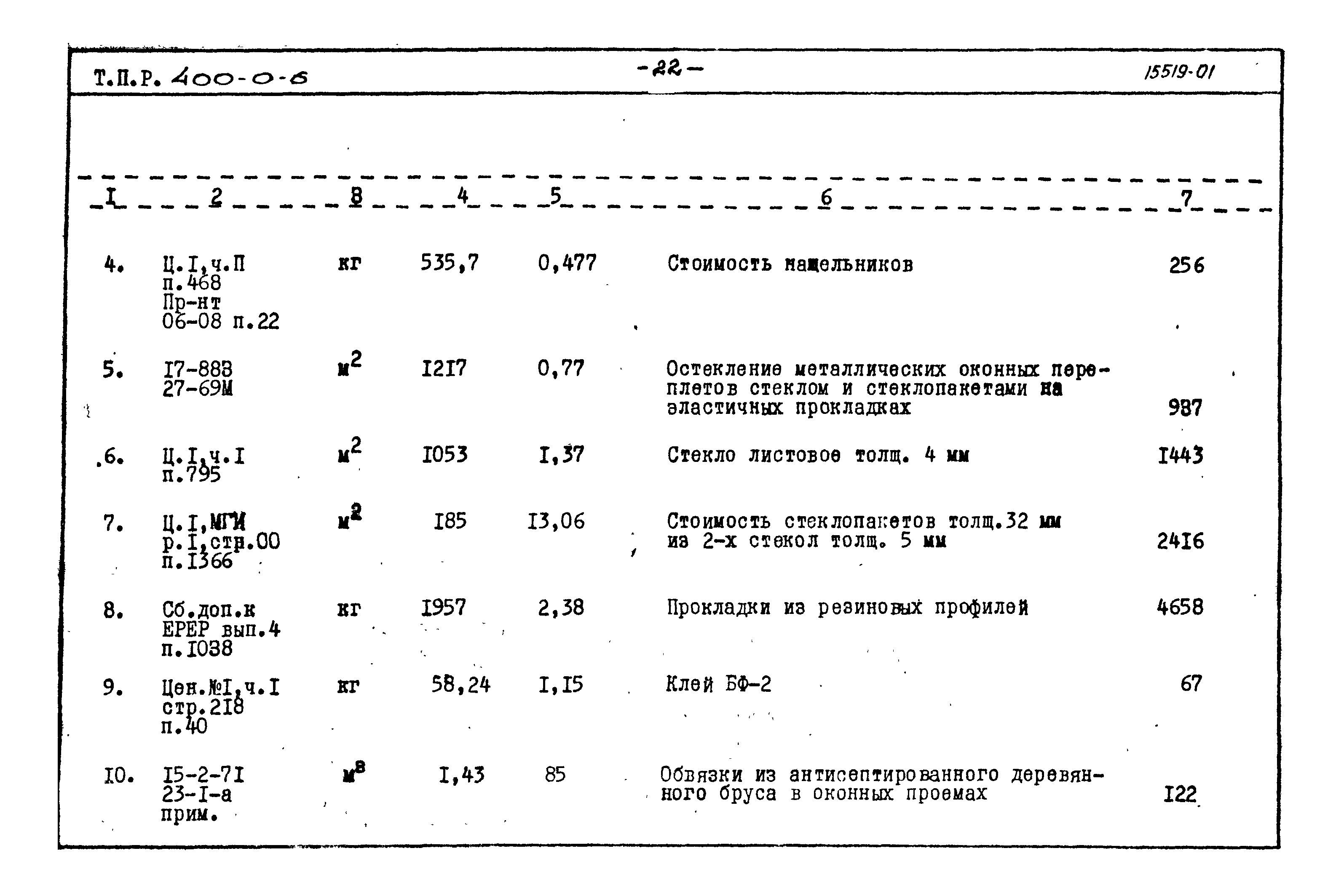 Типовые проектные решения 400-0-6