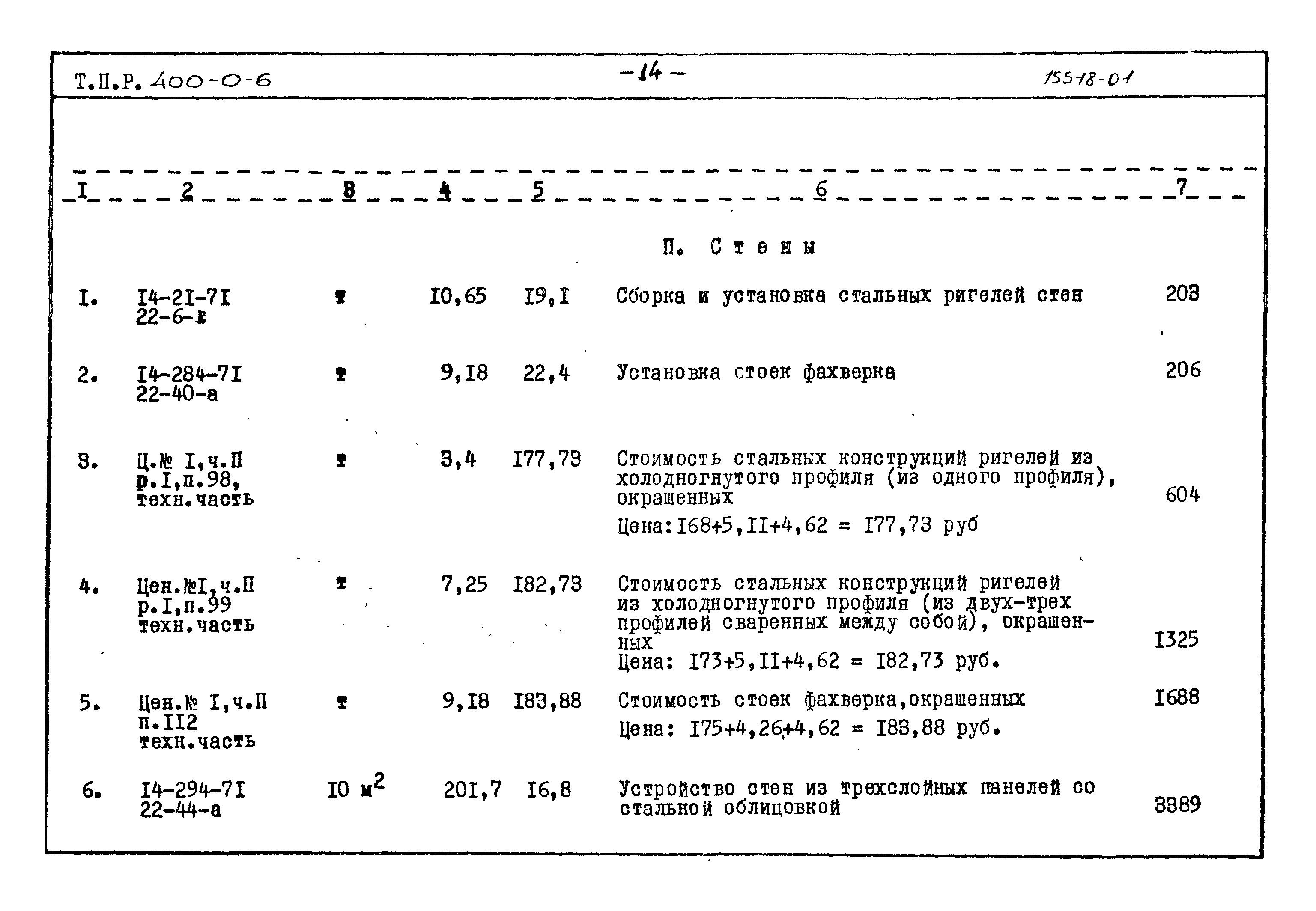 Типовые проектные решения 400-0-6