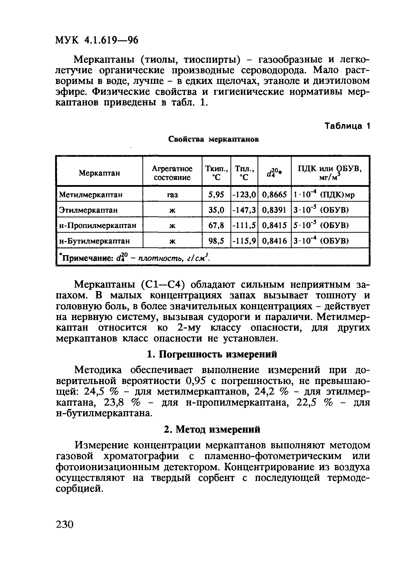 МУК 4.1.619-96