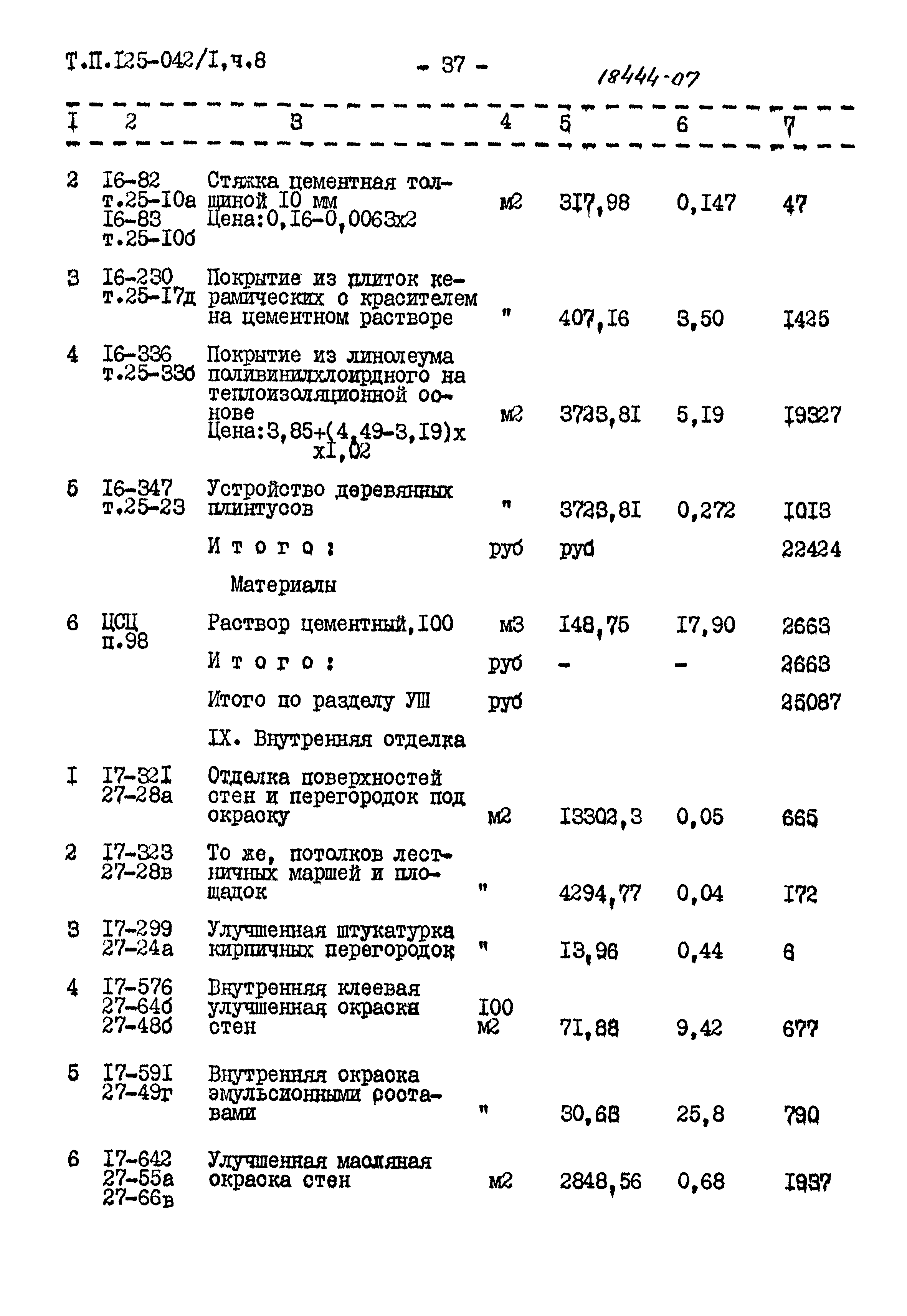 Типовой проект 125-042/1