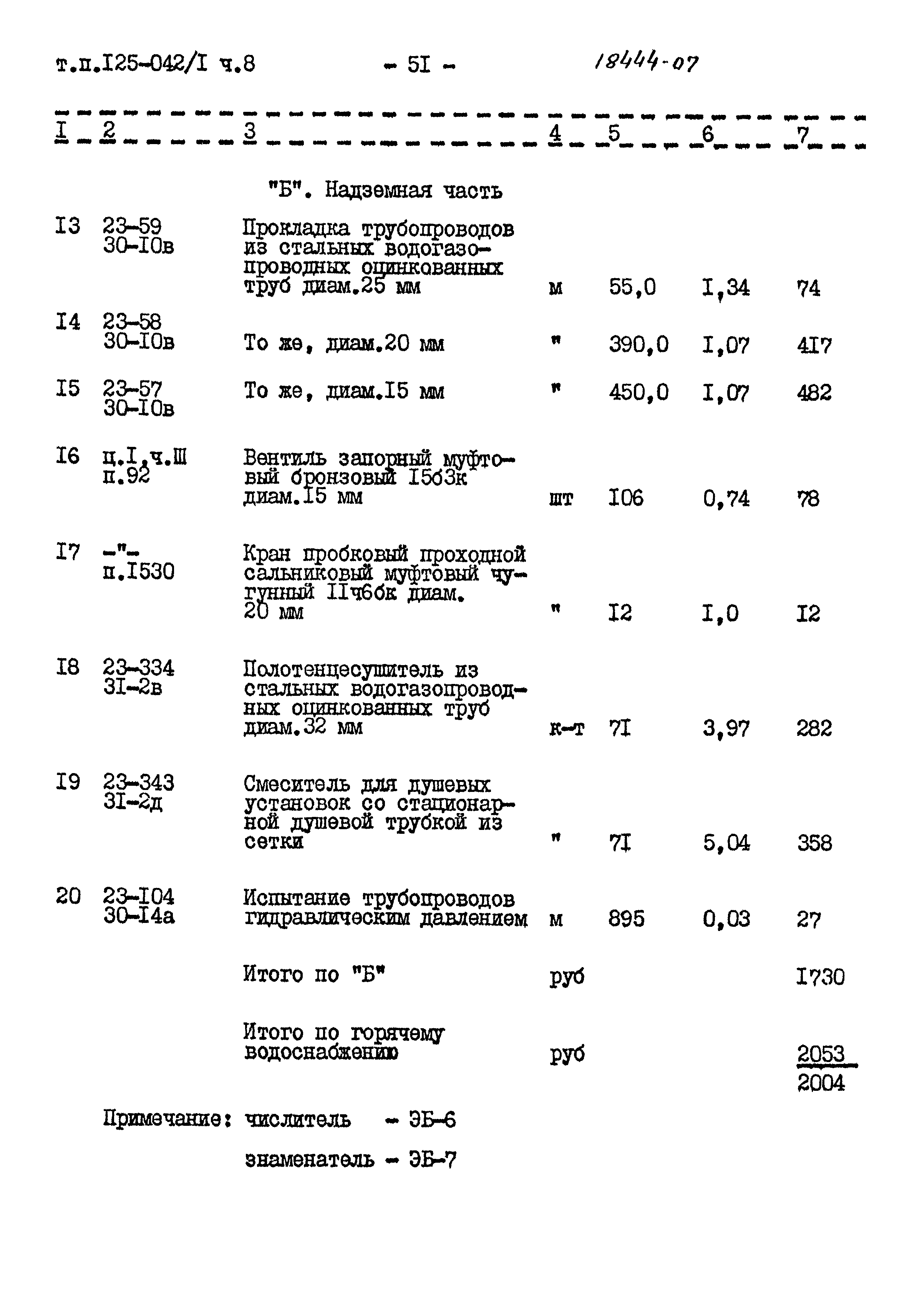 Типовой проект 125-042/1