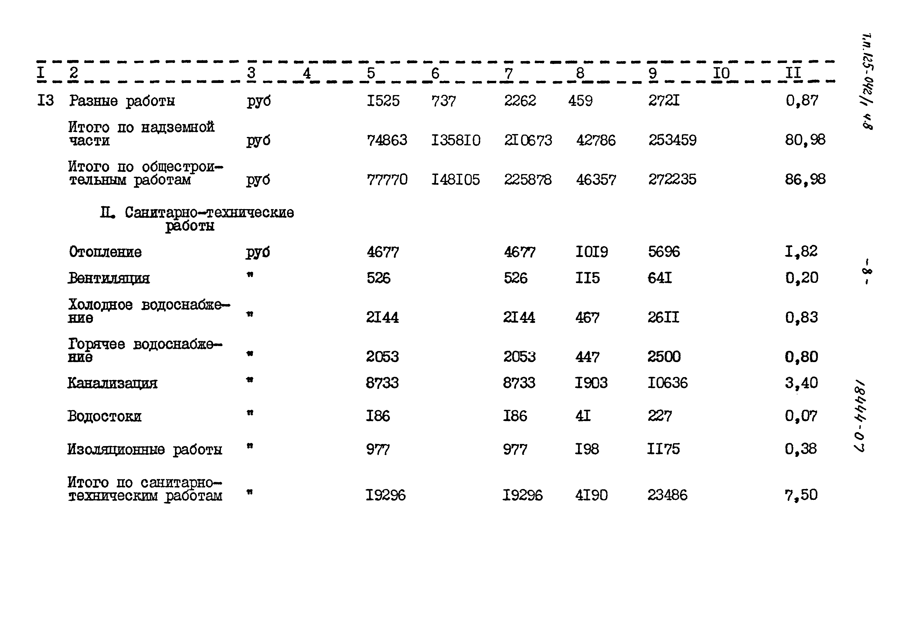 Типовой проект 125-042/1