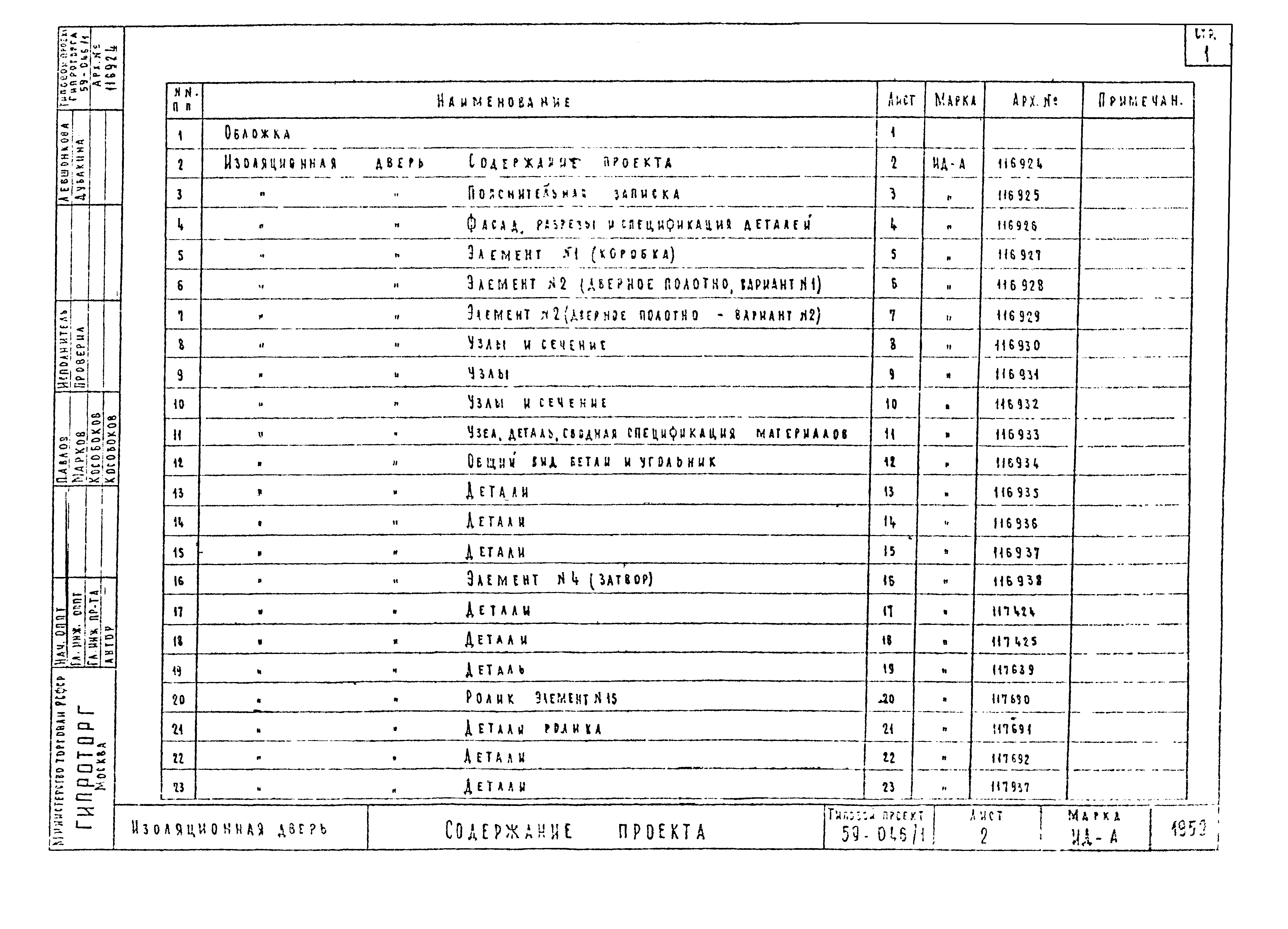 Типовой проект 59-046/1