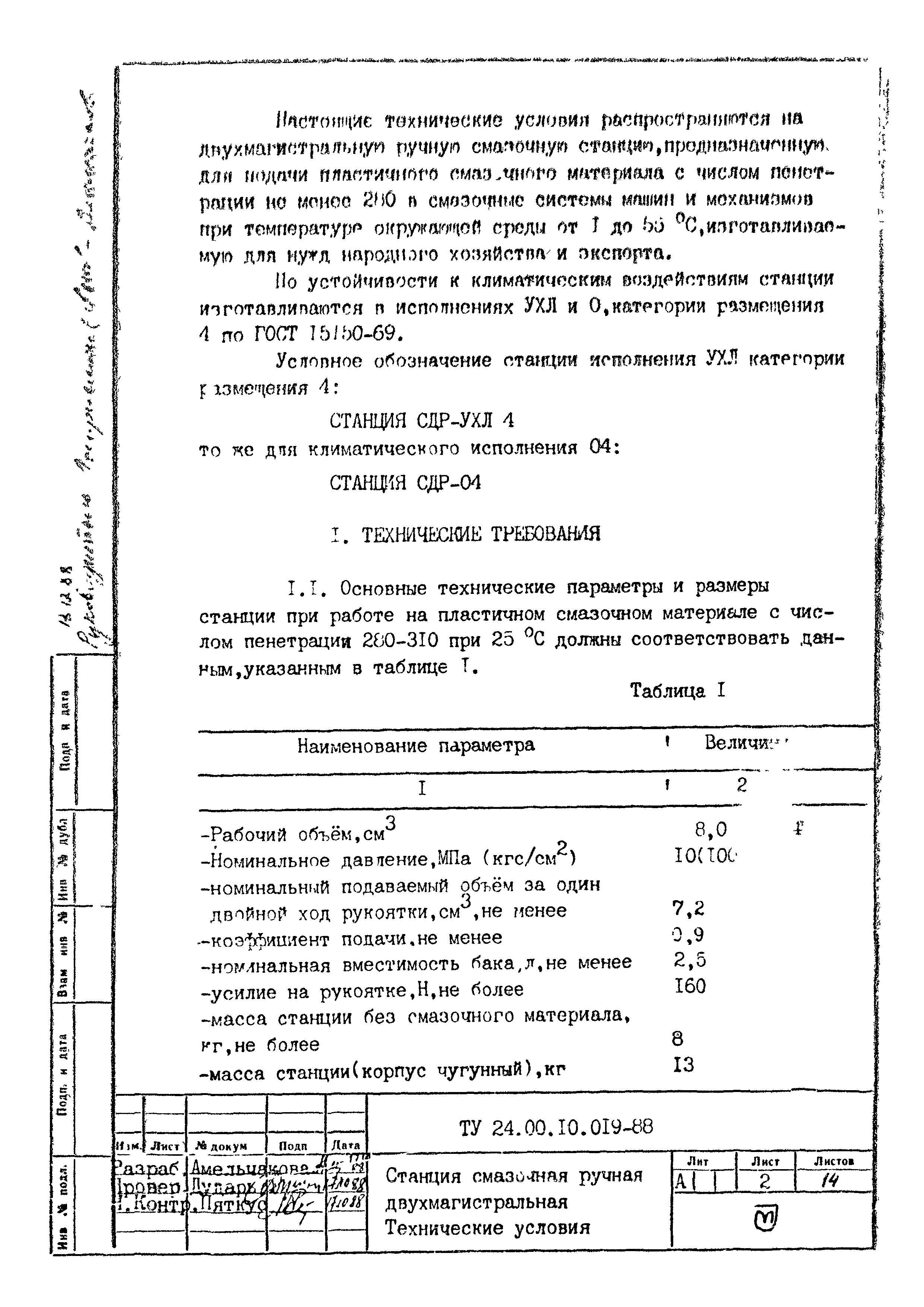 ТУ 24-00.10.019-88