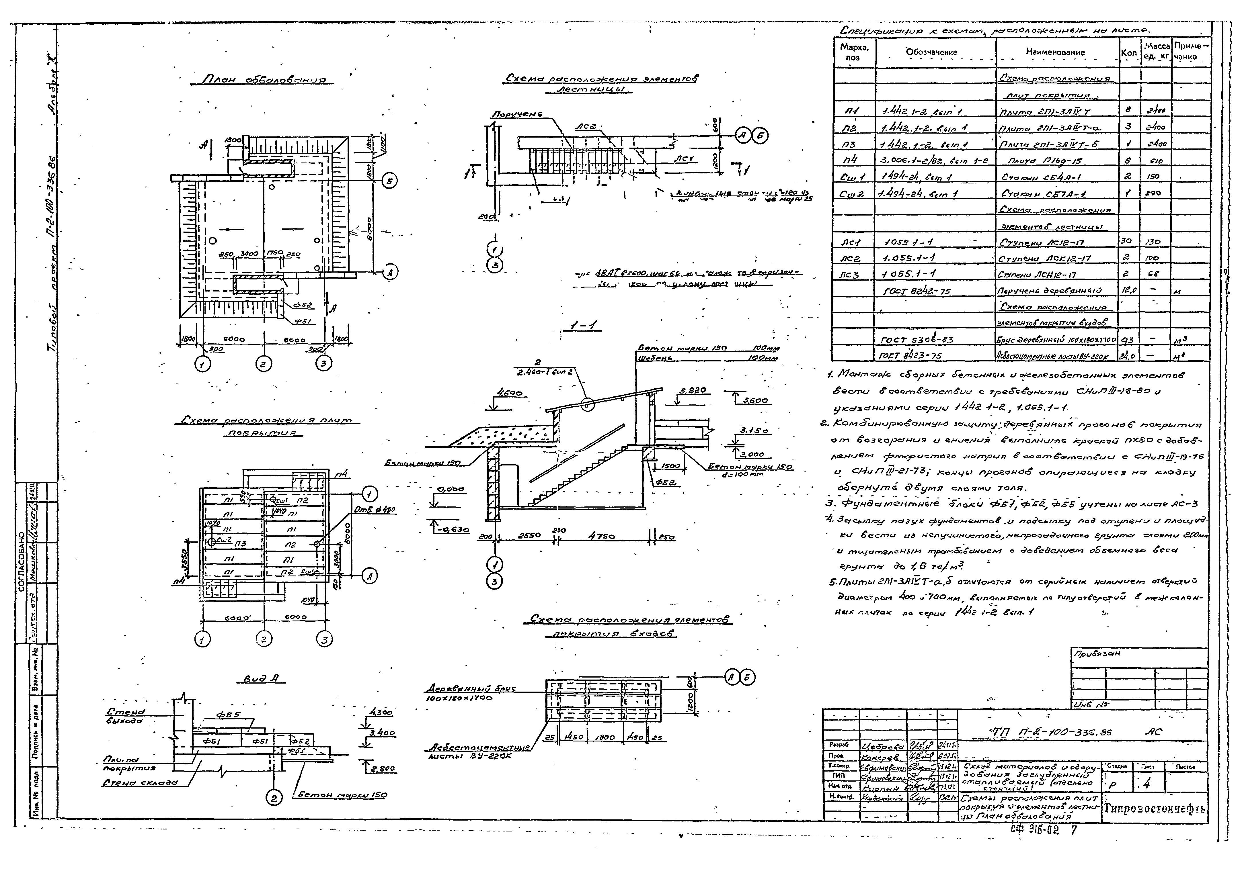 Типовой проект П-2-100-336.86