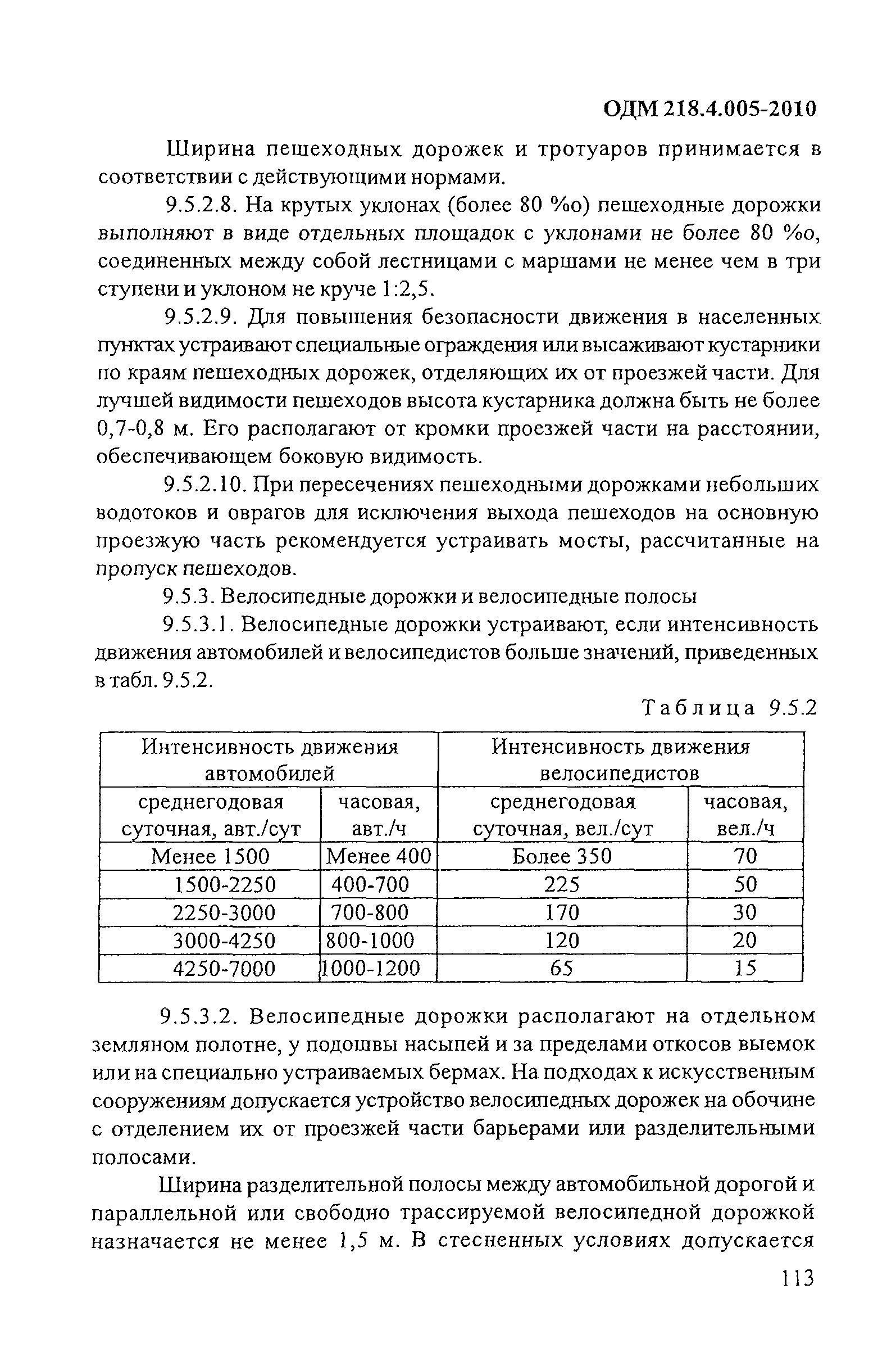 ОДМ 218.4.005-2010