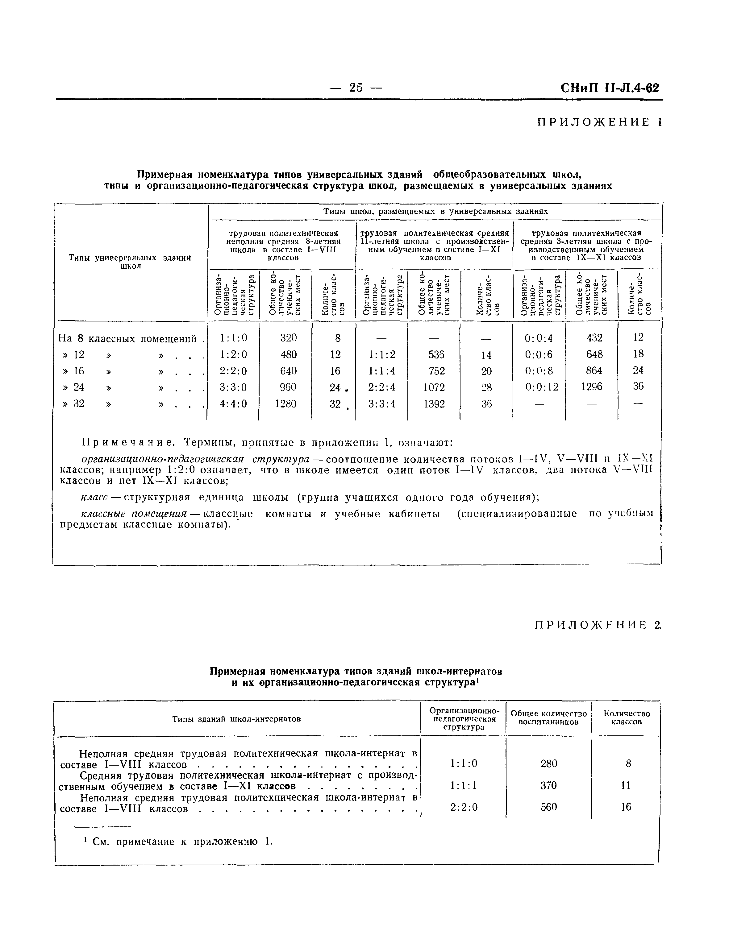 СНиП II-Л.4-62