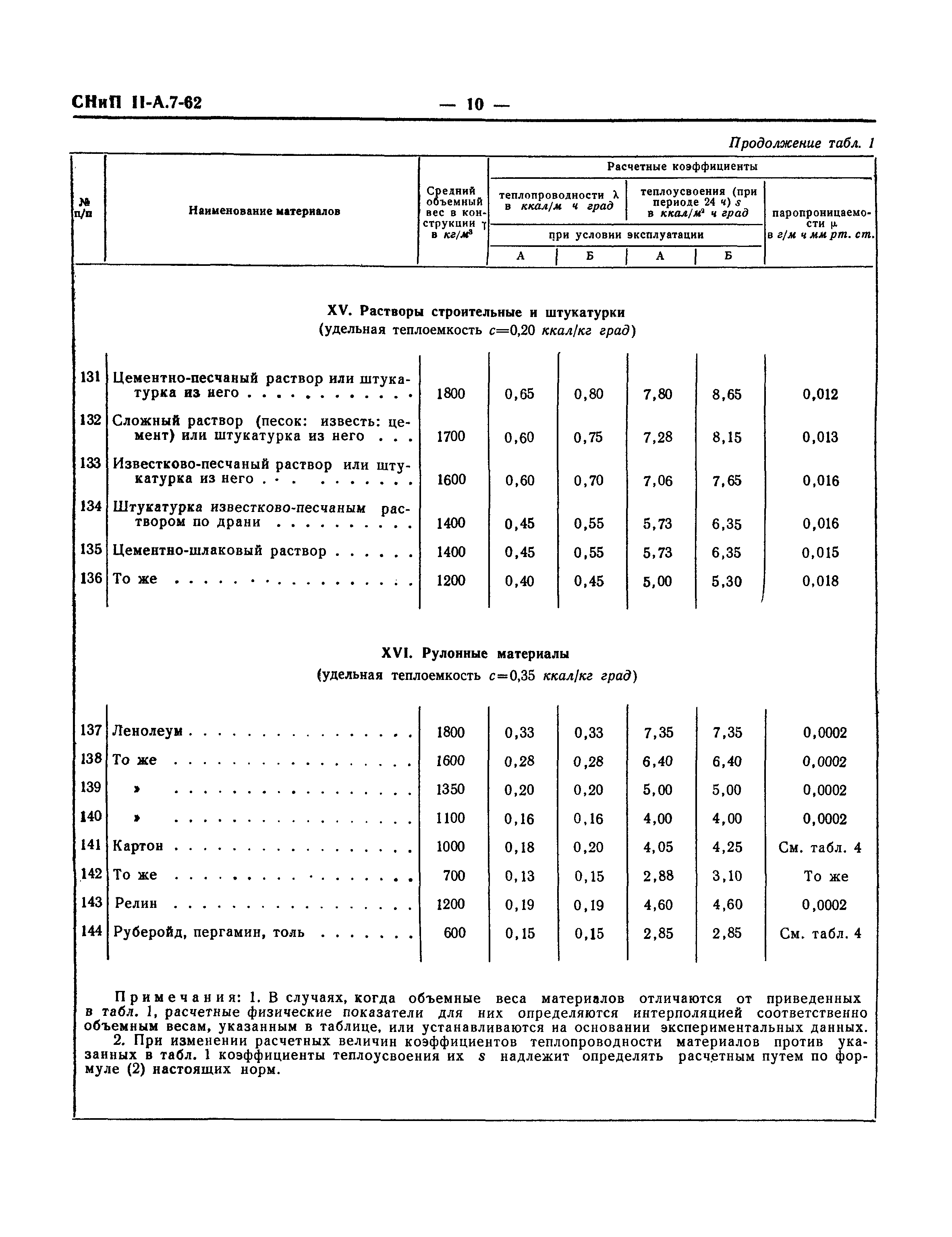 СНиП II-А.7-62*