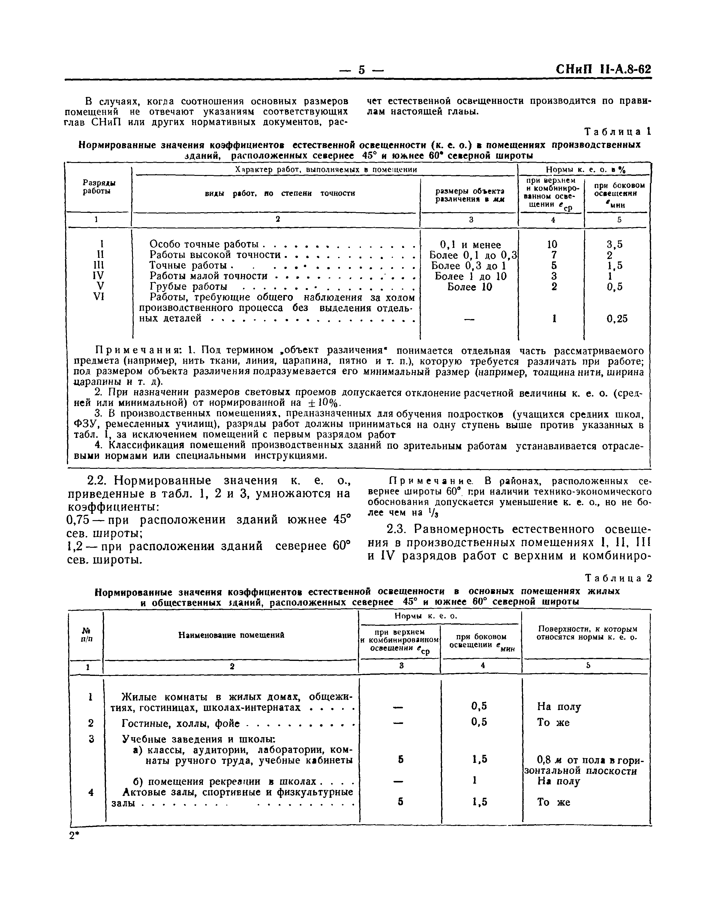 СНиП II-А.8-62