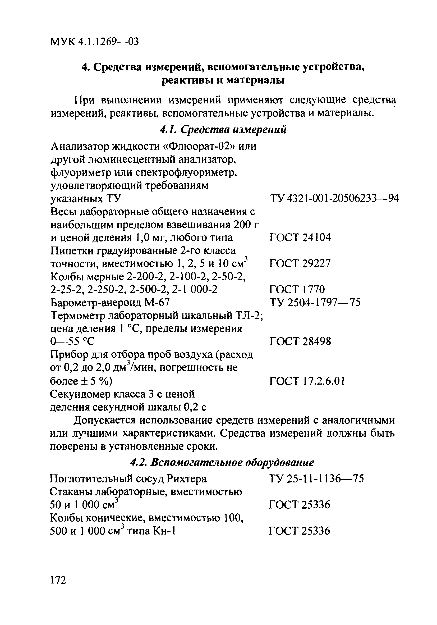 МУК 4.1.1269-03