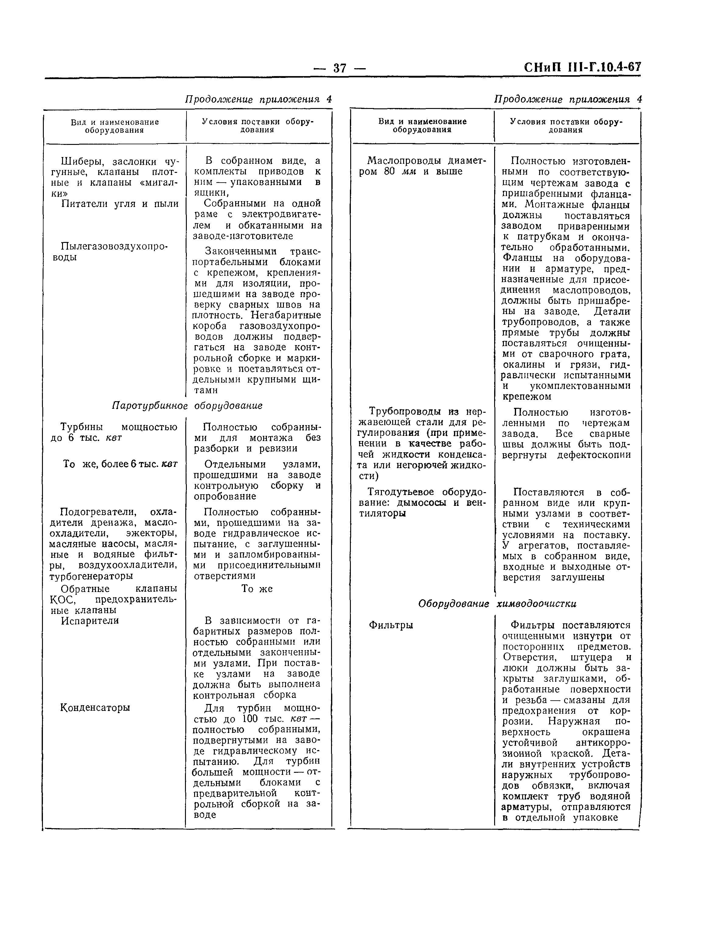 СНиП III-Г.10.4-67