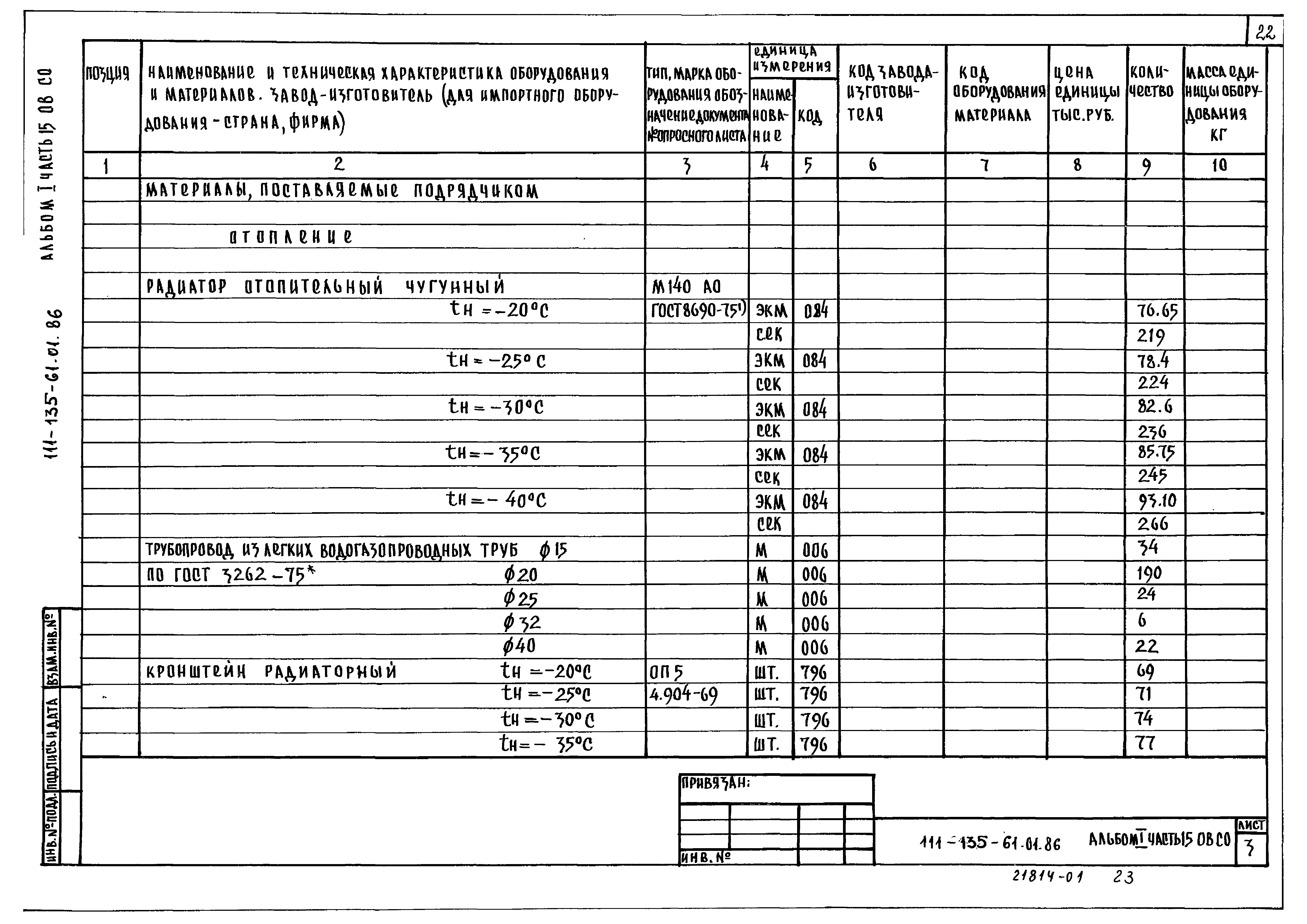 Типовой проект 111-135-61.01.86