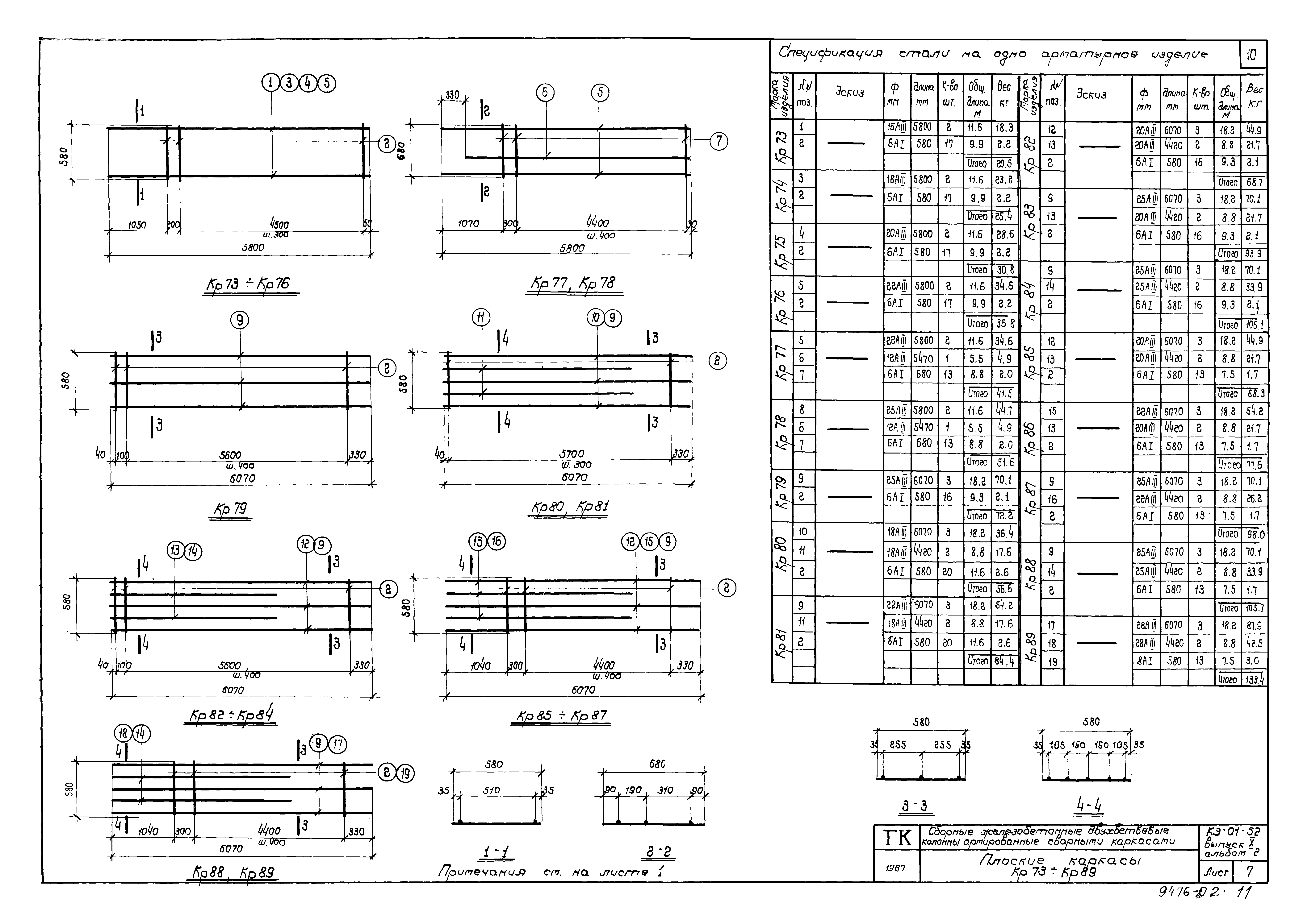 Серия КЭ-01-52