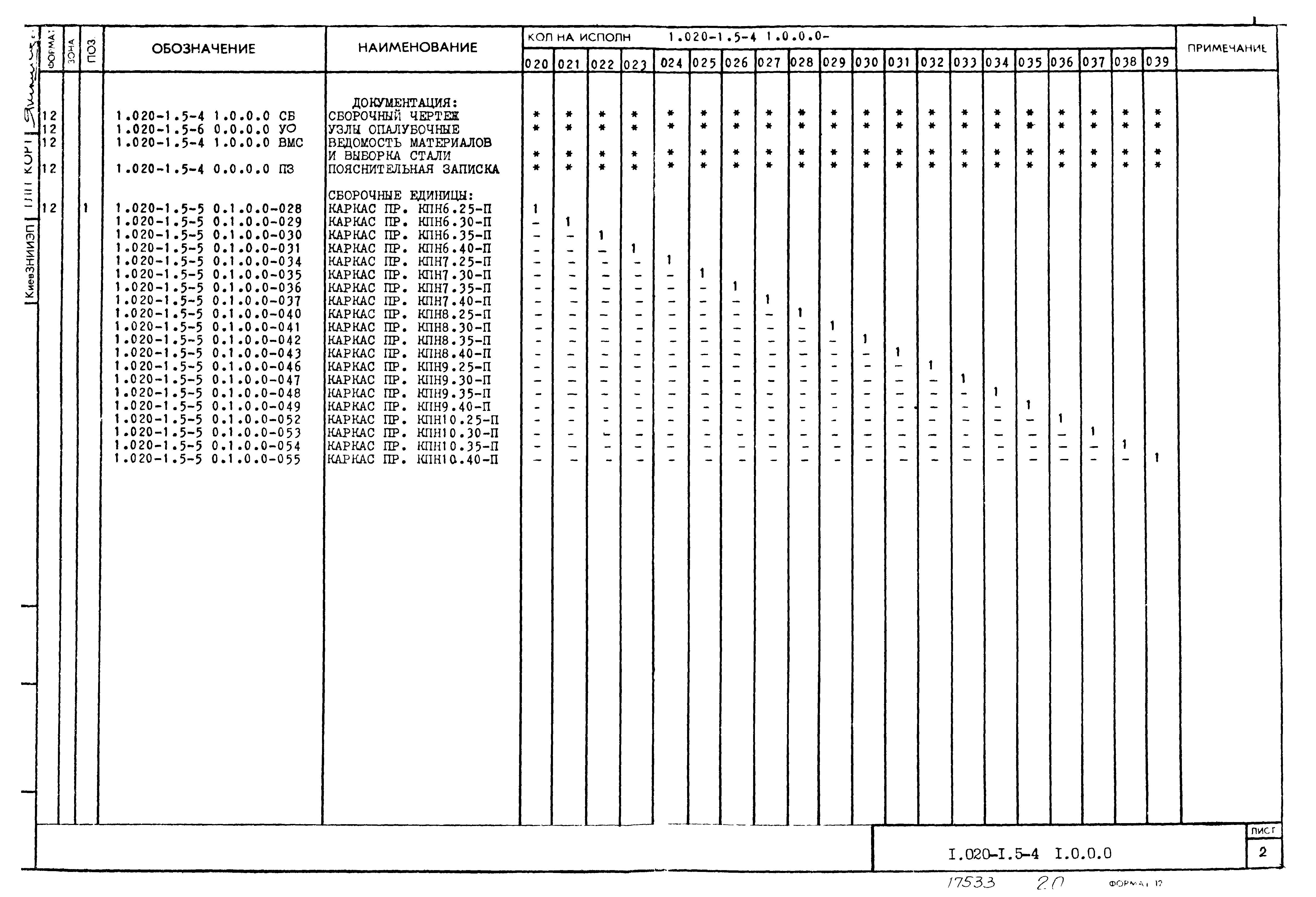 Серия 1.020-1