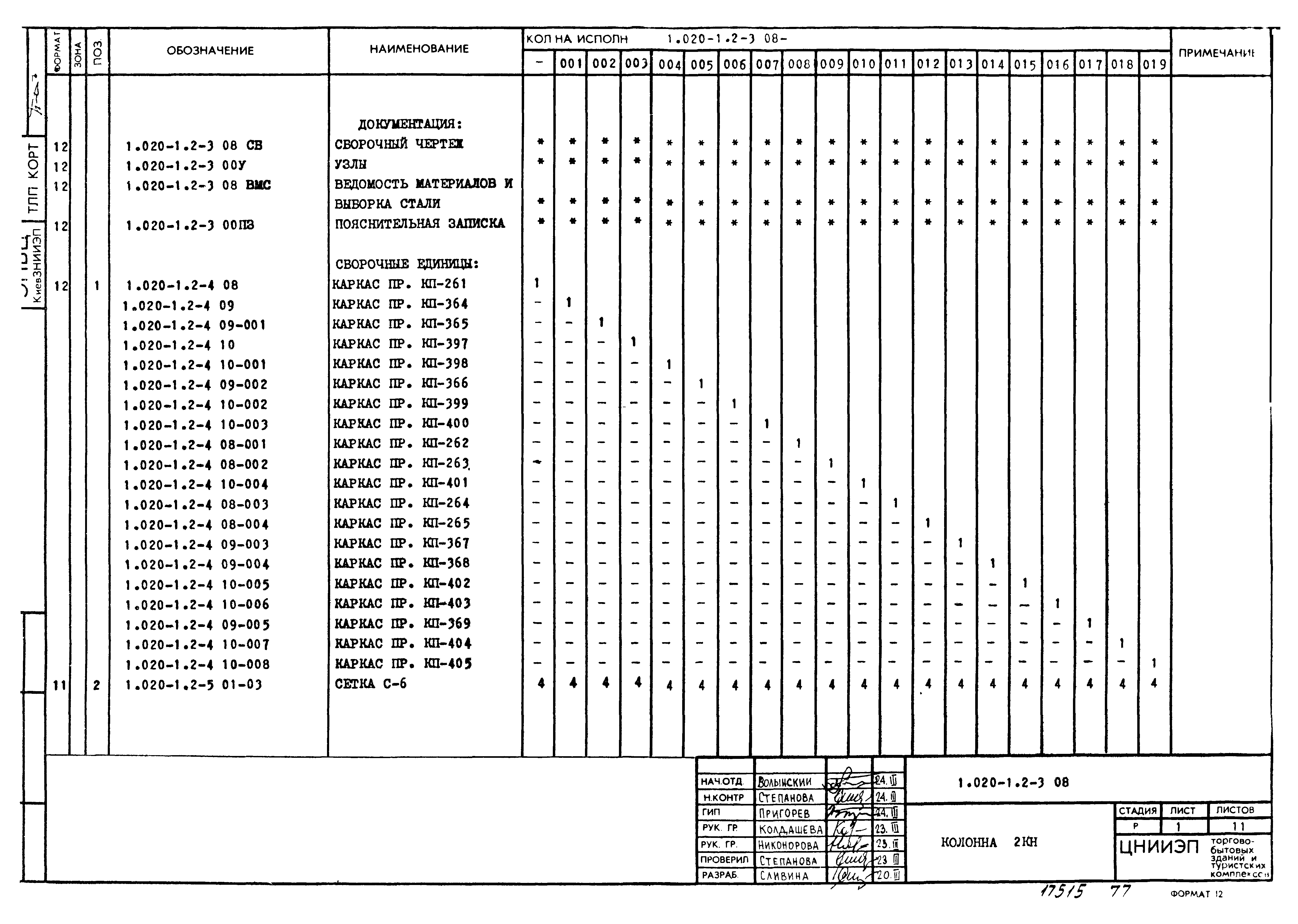 Серия 1.020-1