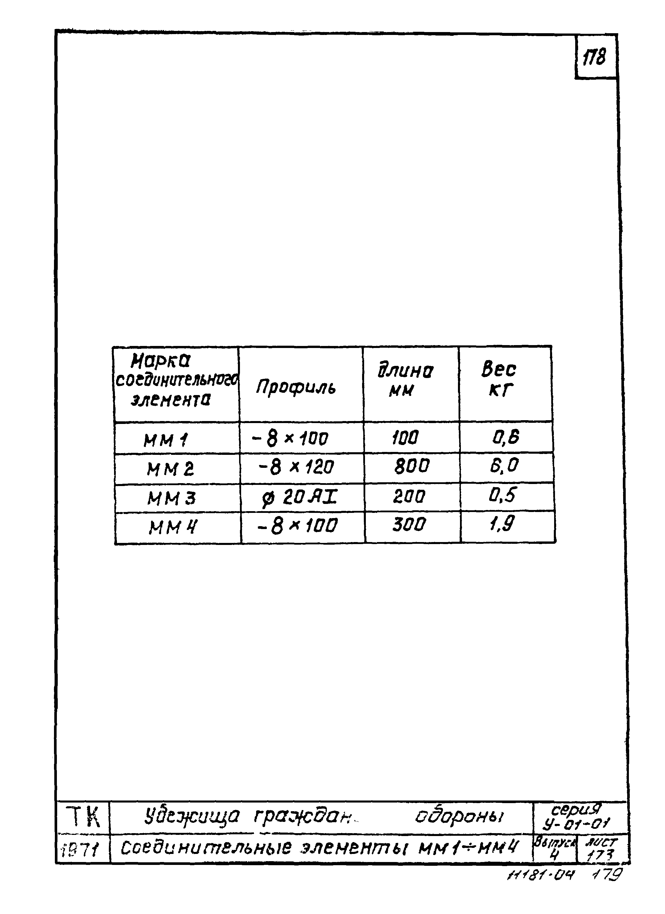 Серия У-01-01