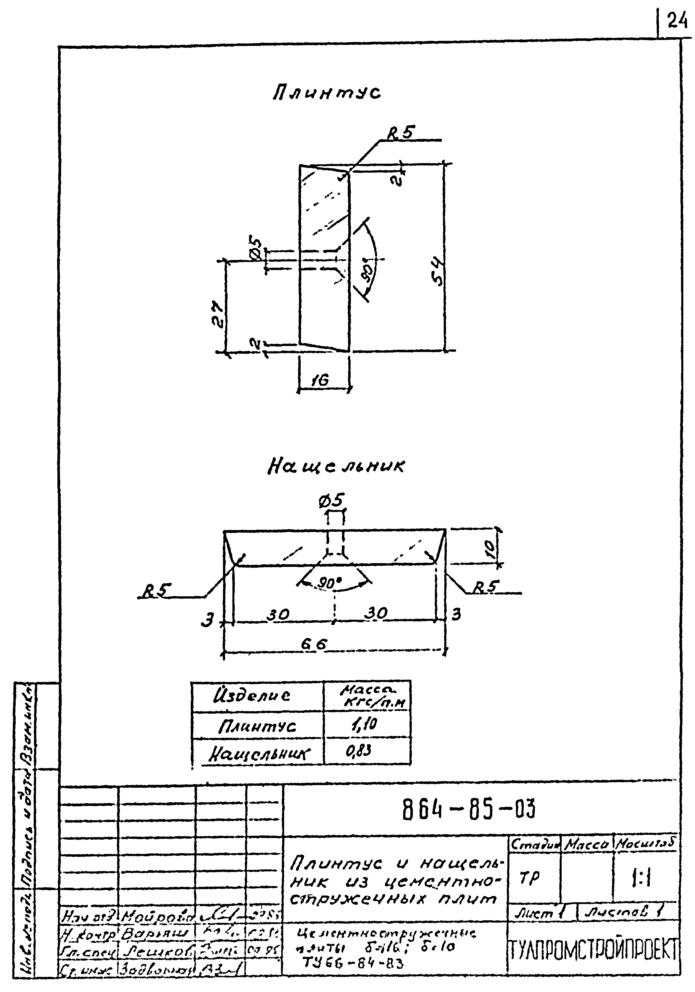 Шифр 864-85