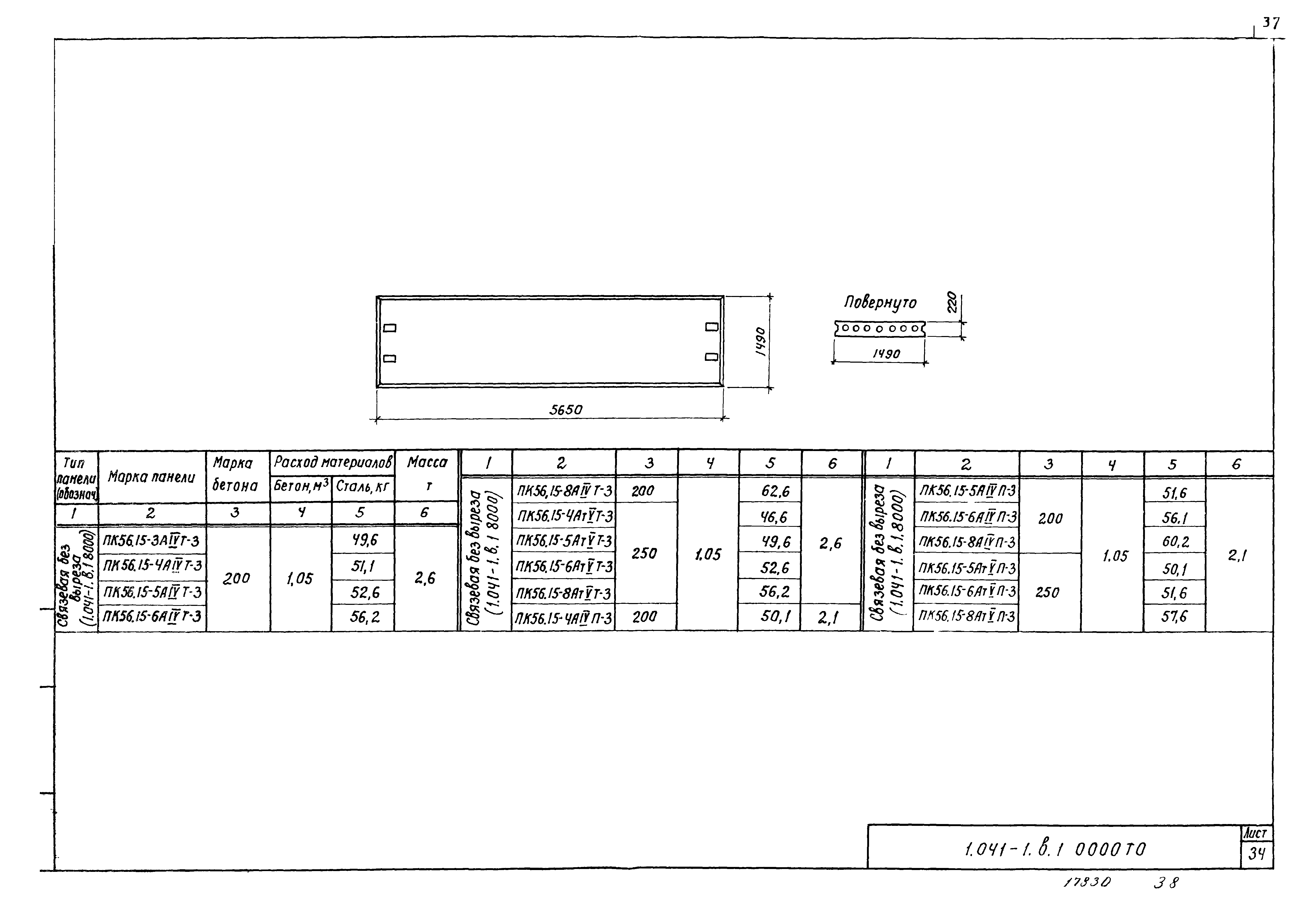 Серия 1.041-1