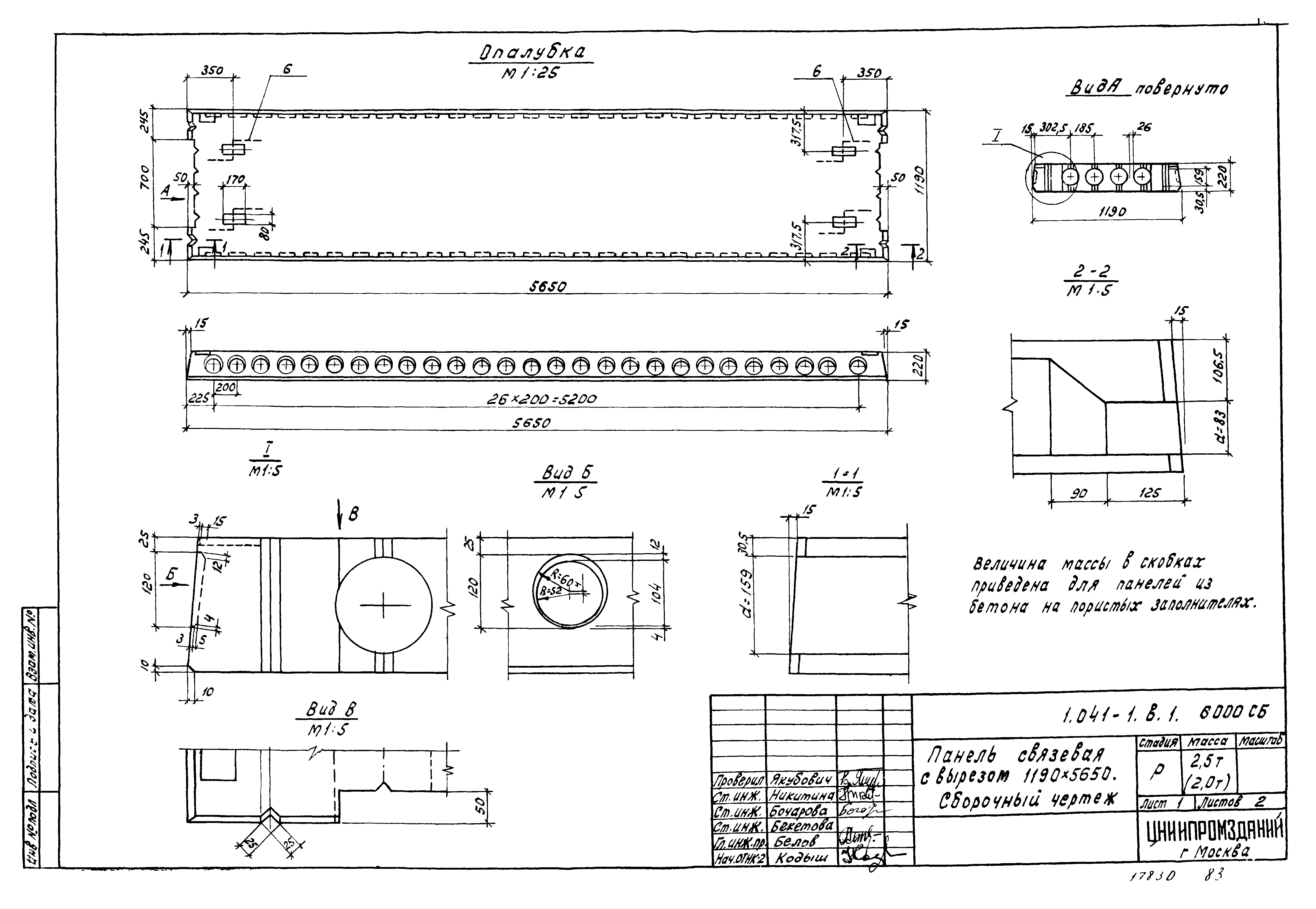 Серия 1.041-1