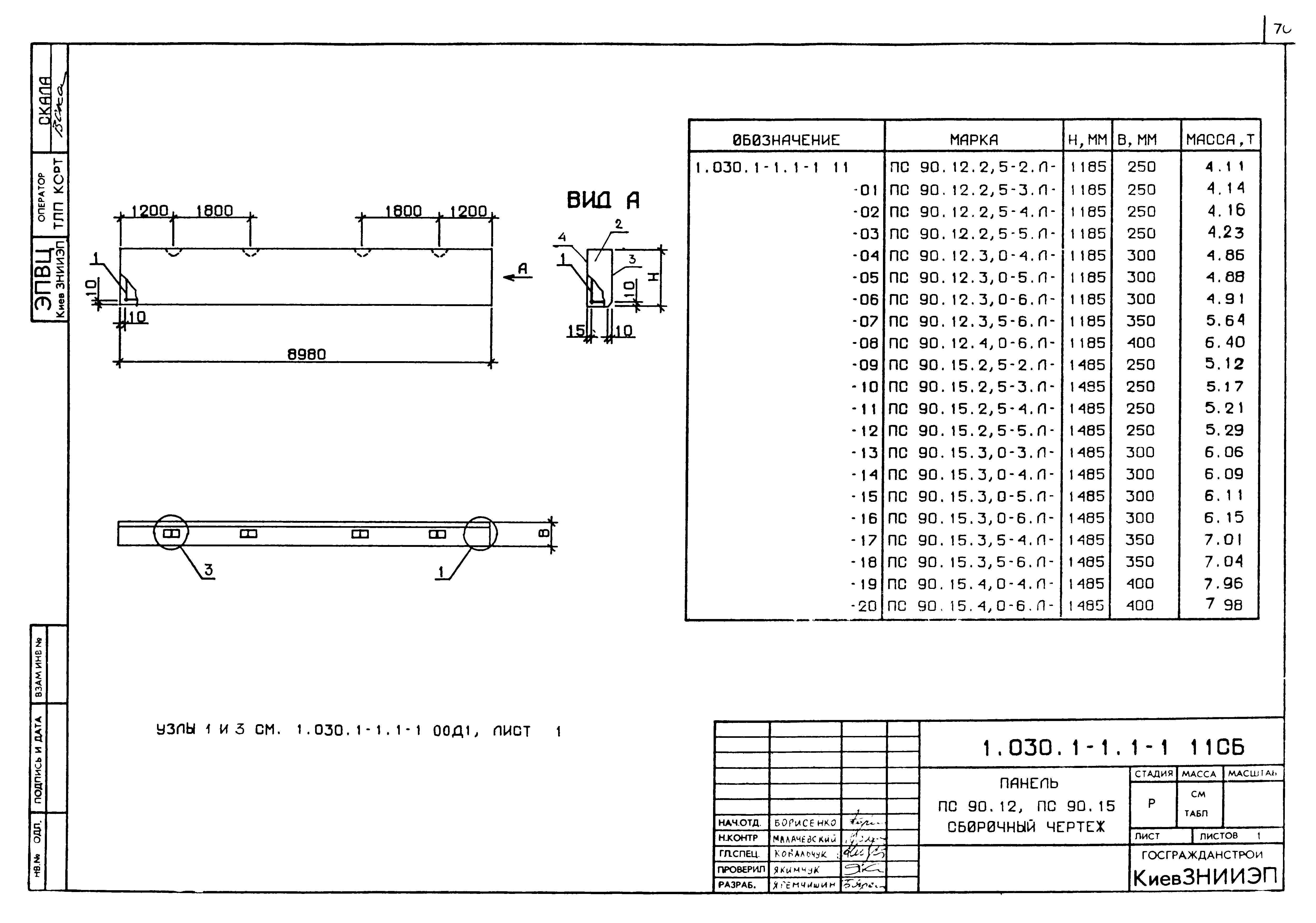 Серия 1.030.1-1