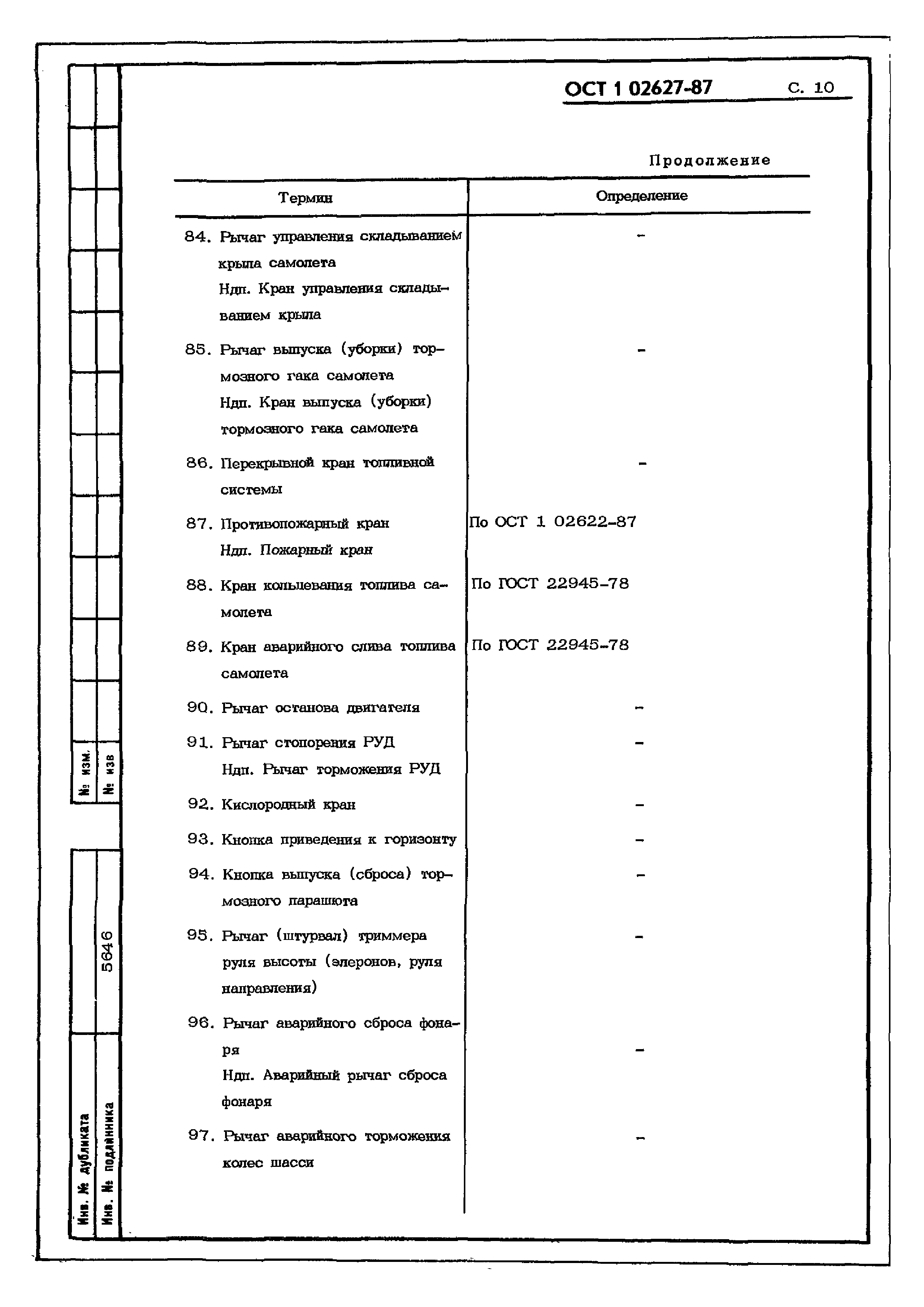 ОСТ 1 02627-87