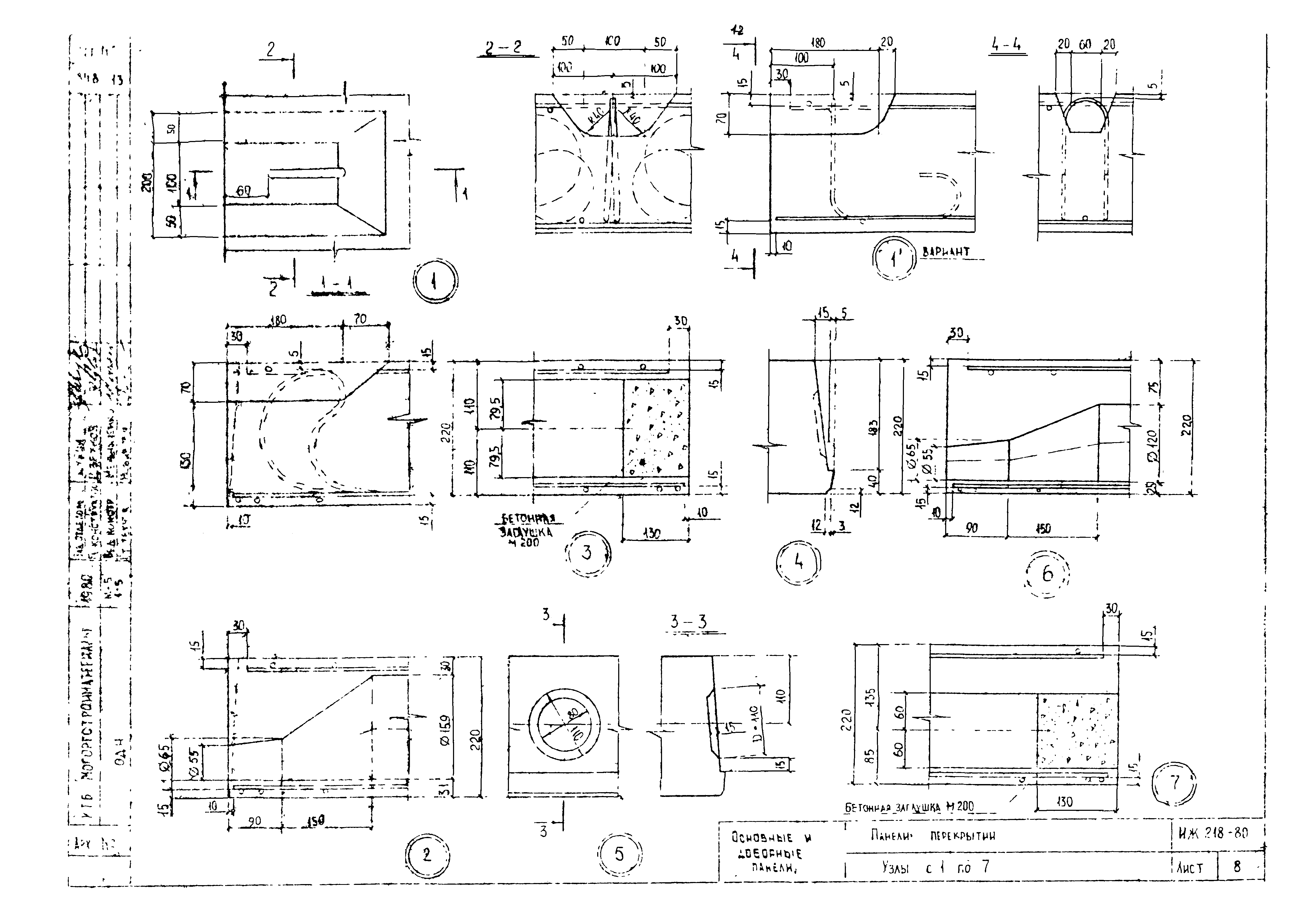 Альбом ИЖ 218-80