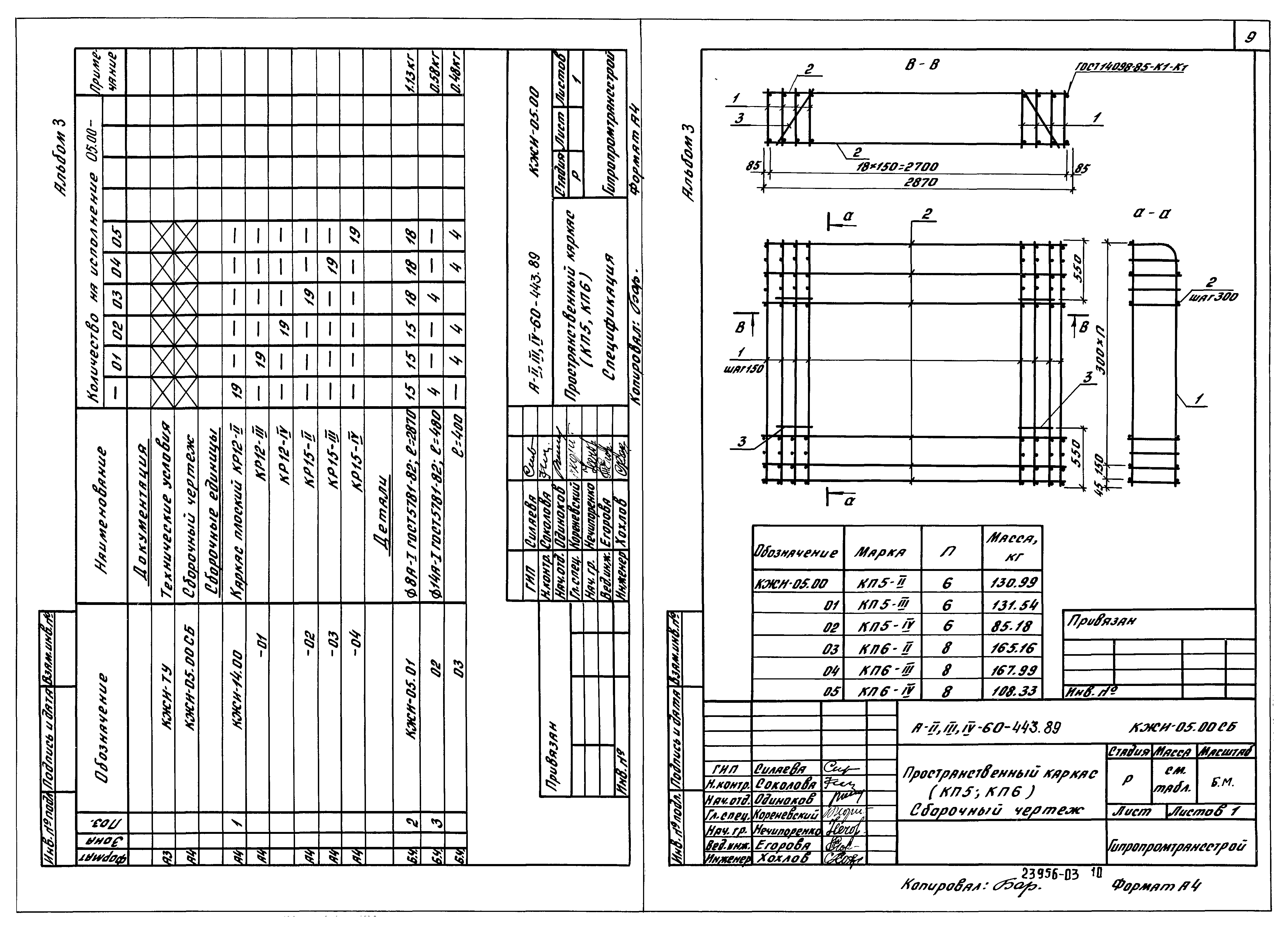 Типовой проект А-II,III,IV-60-443.89