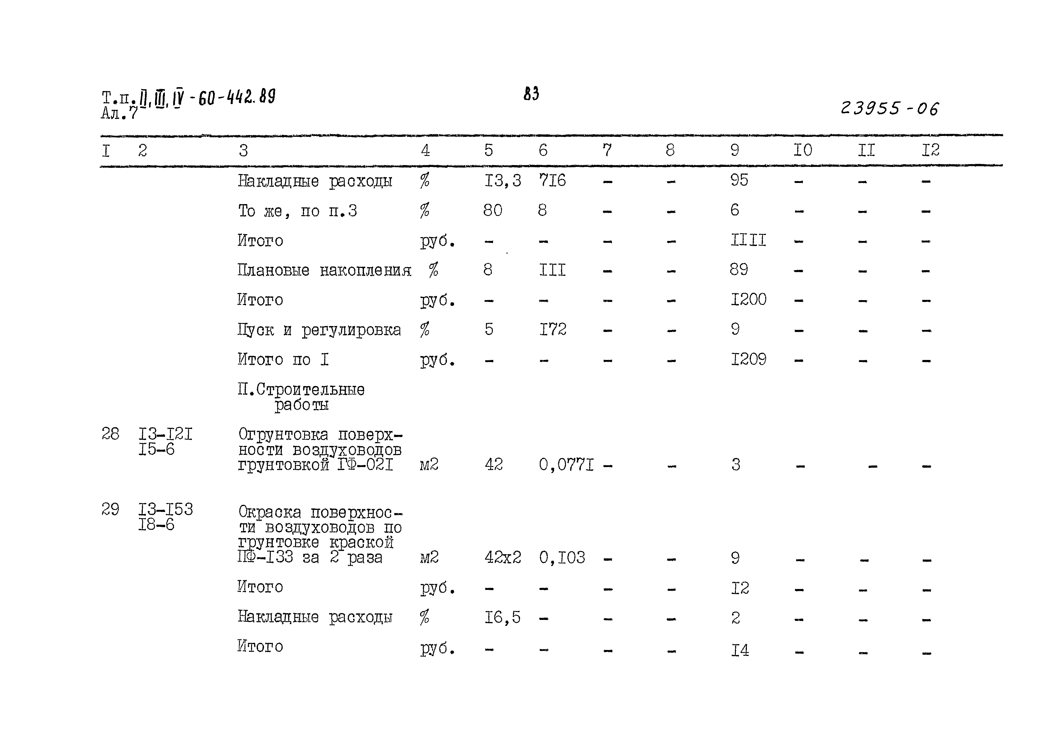 Типовой проект А-II,III,IV-60-442.89