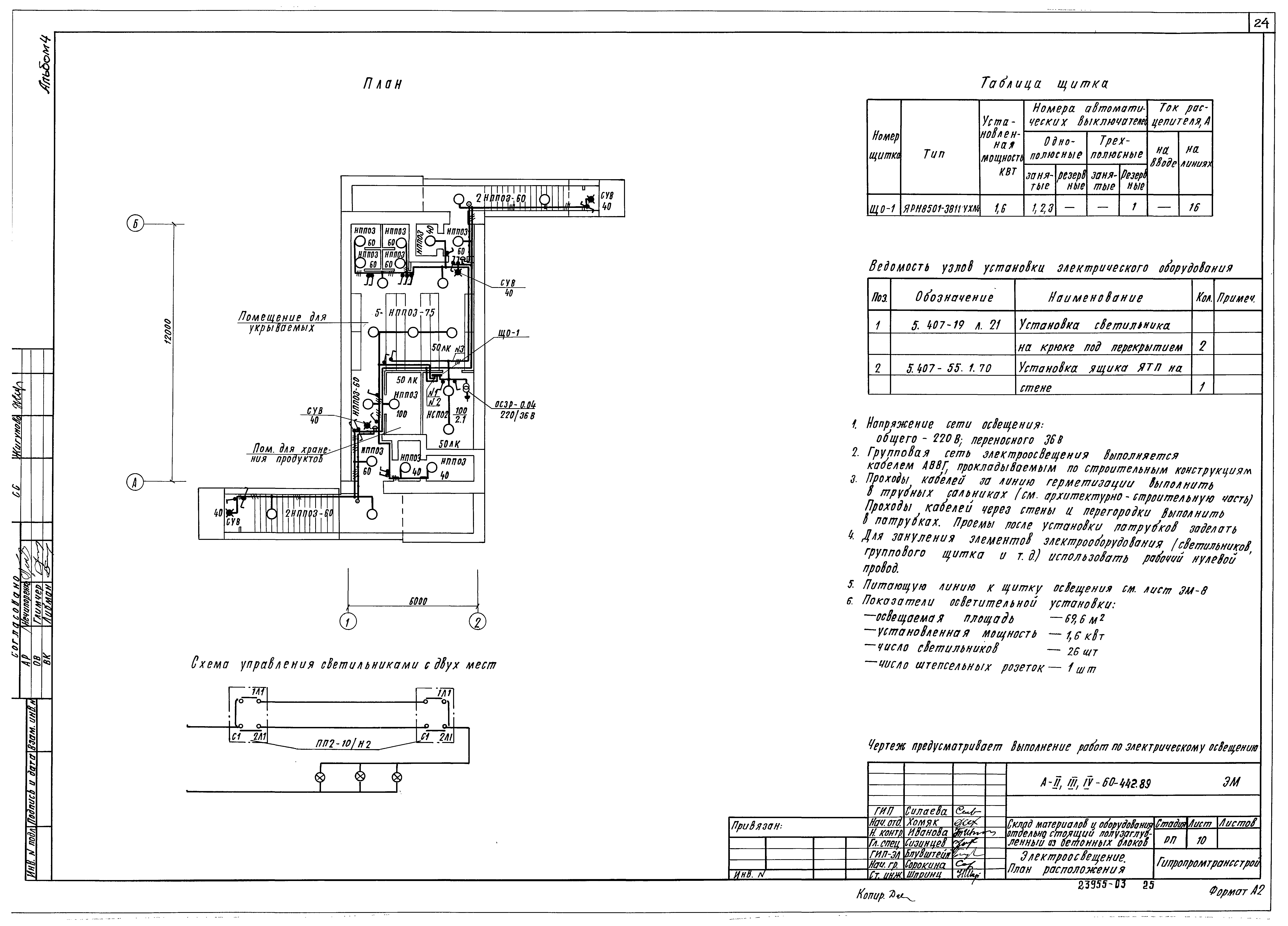 Типовой проект А-II,III,IV-60-442.89