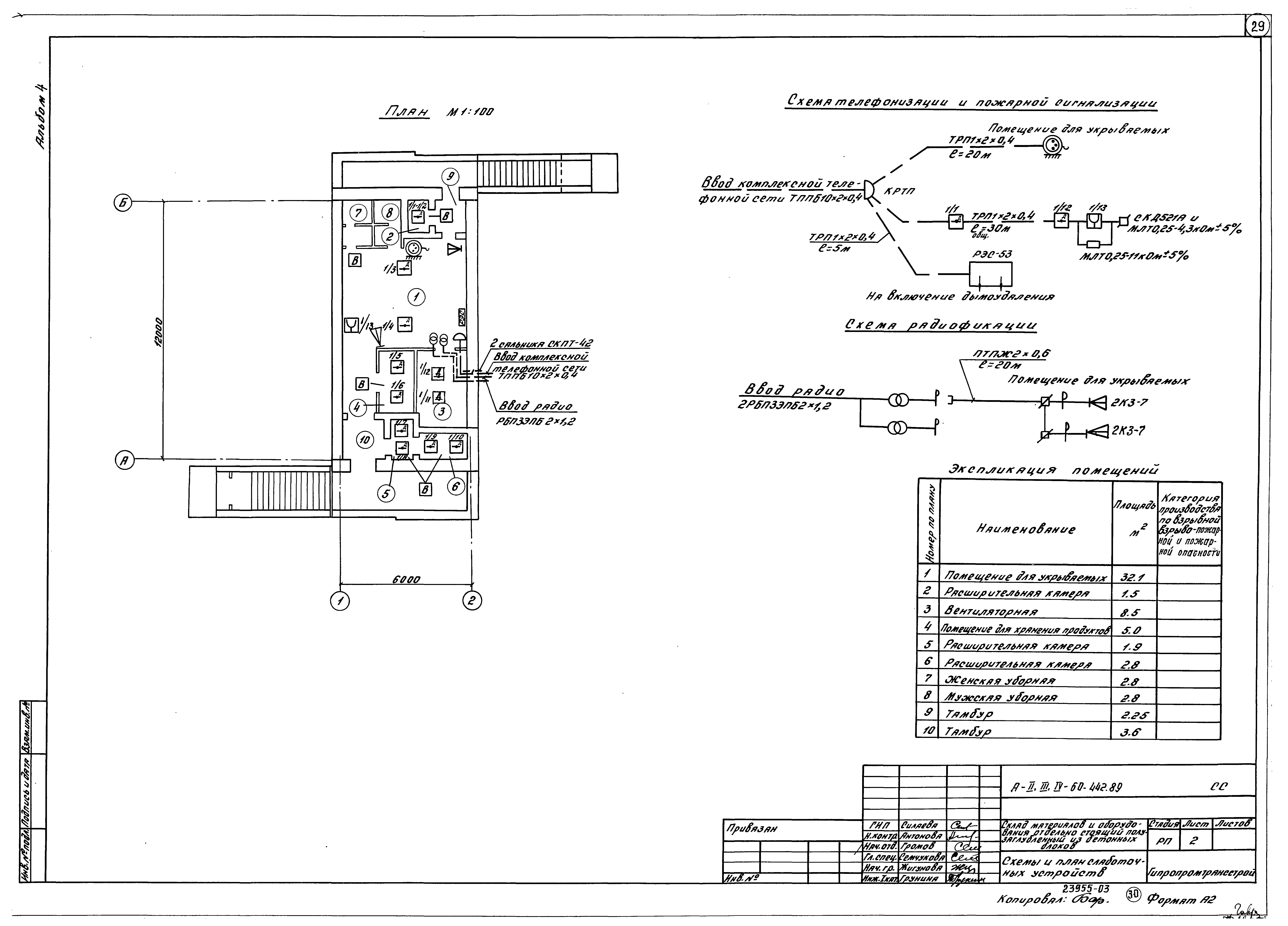 Типовой проект А-II,III,IV-60-442.89