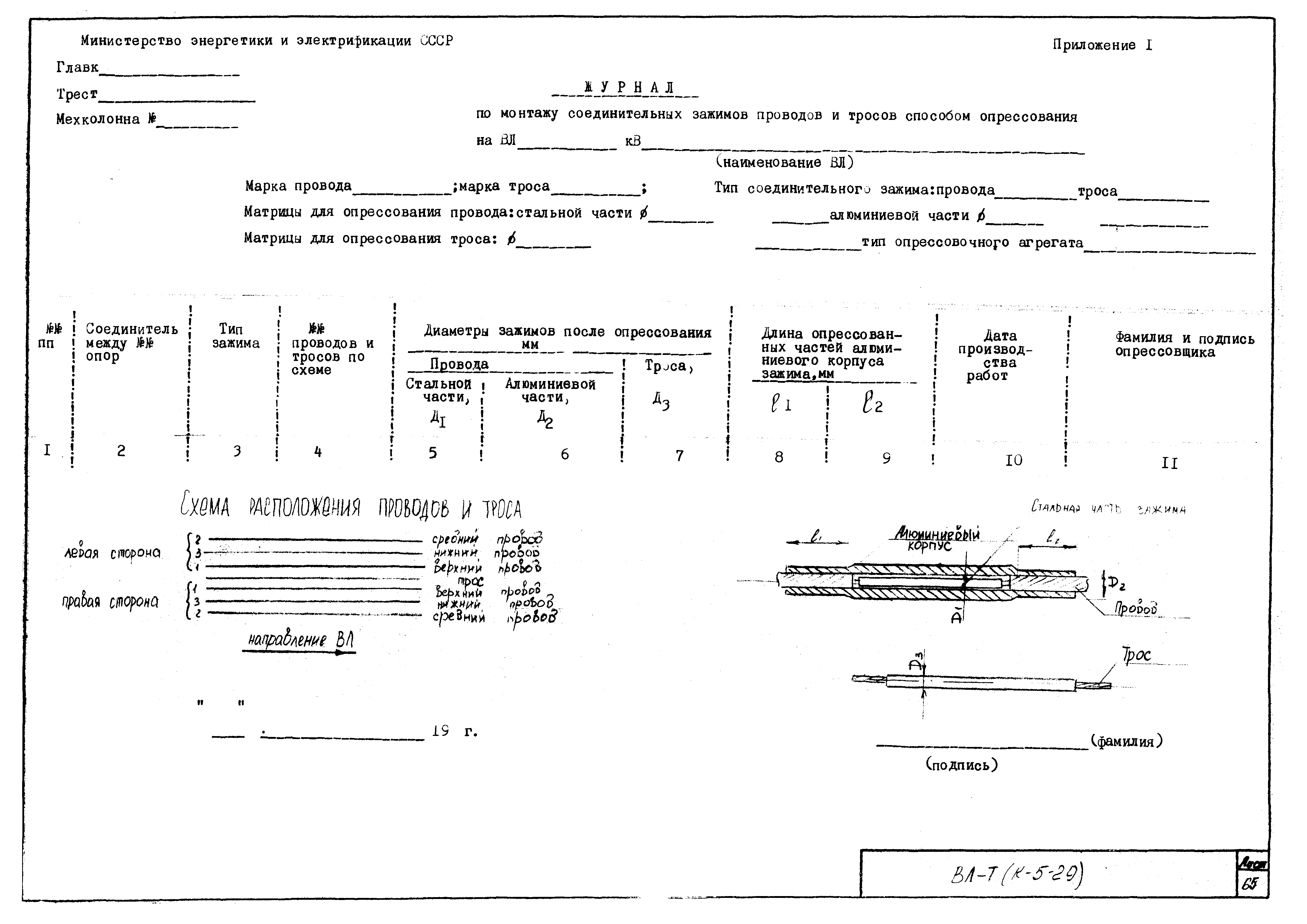 Технологическая карта К-5-29-7