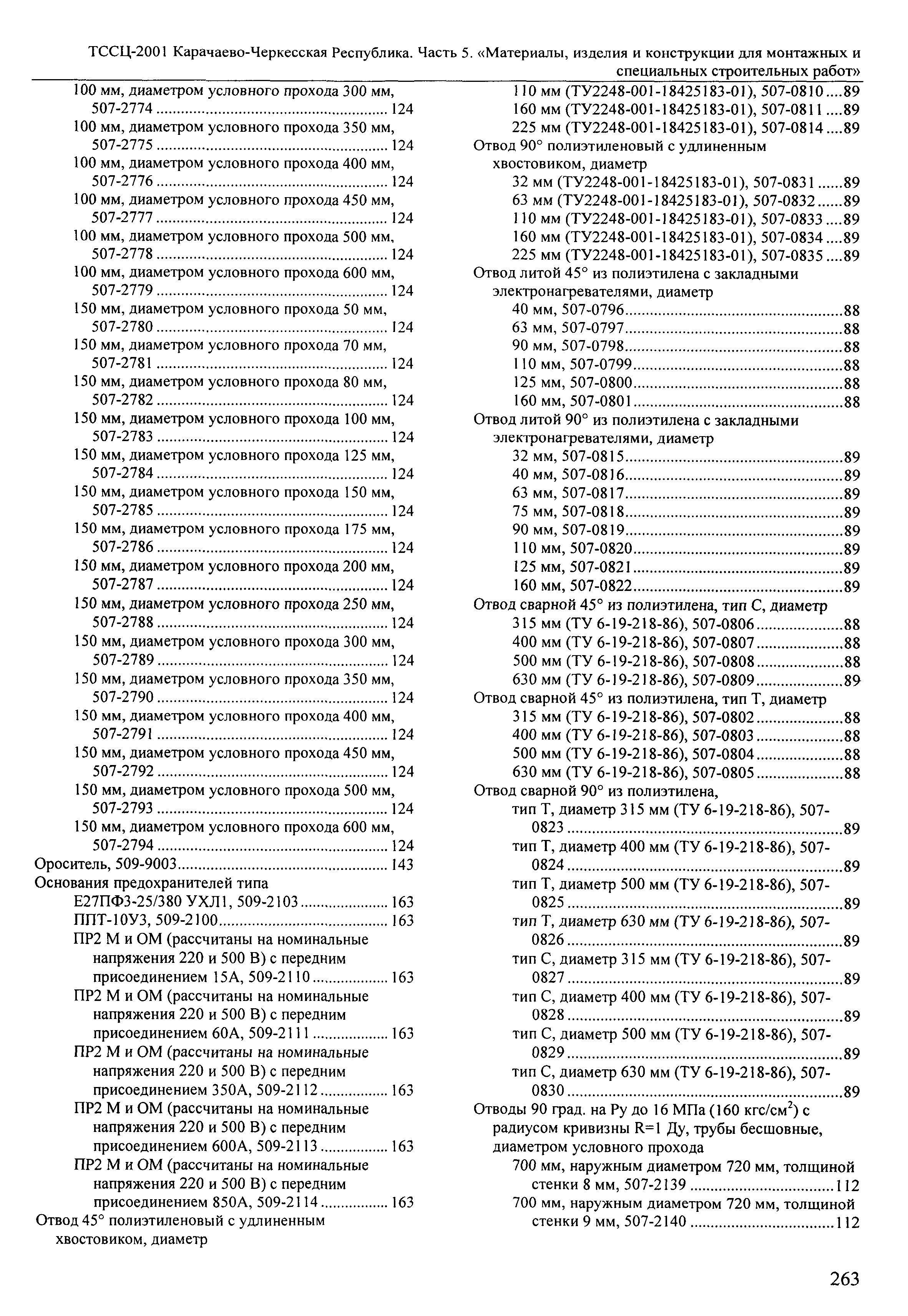 ТССЦ Карачаево-Черкесская Республика 05-2001