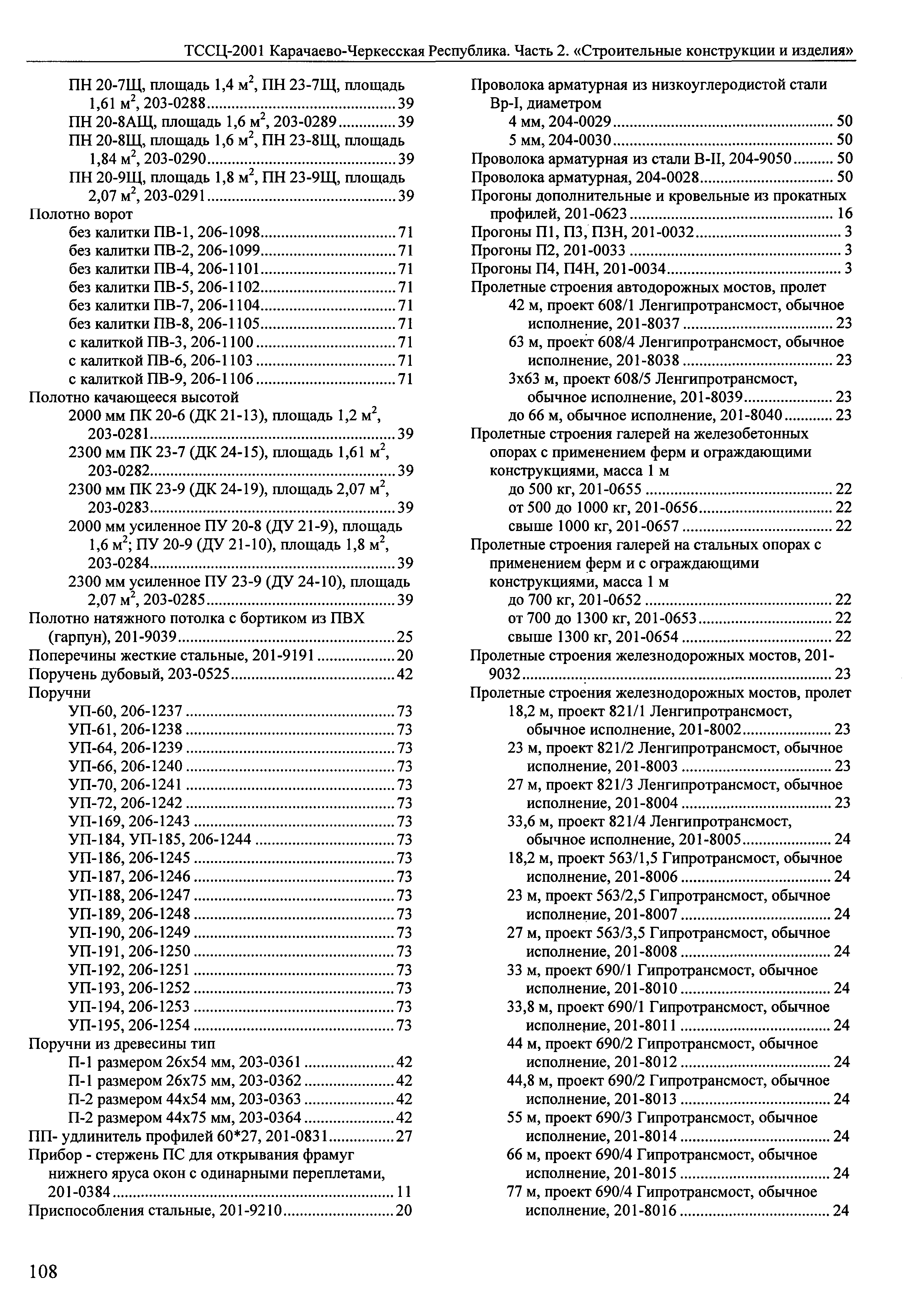 ТССЦ Карачаево-Черкесская Республика 02-2001