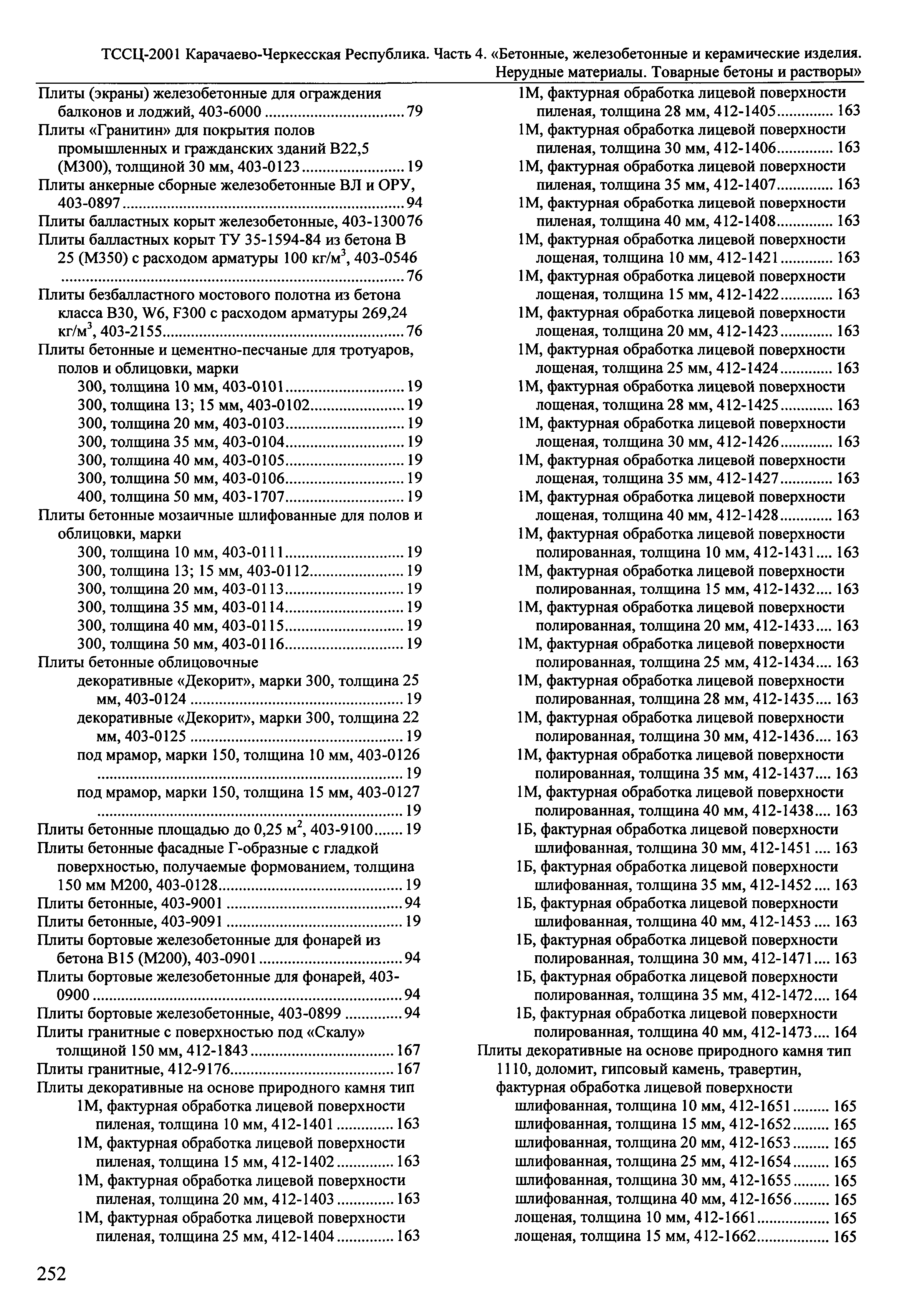 ТССЦ Карачаево-Черкесская Республика 04-2001