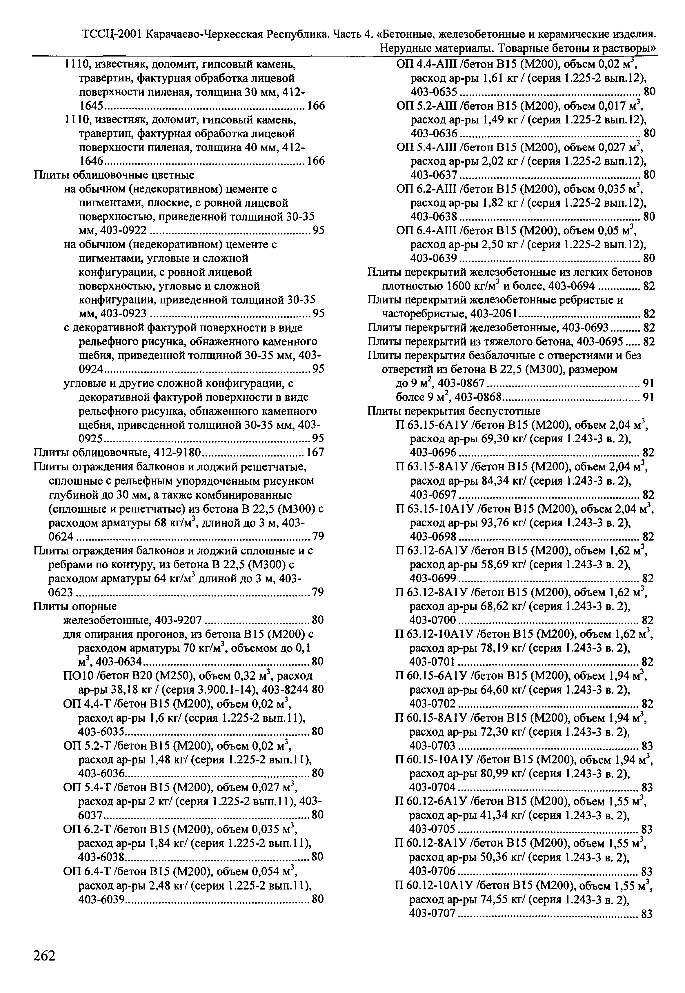 ТССЦ Карачаево-Черкесская Республика 04-2001