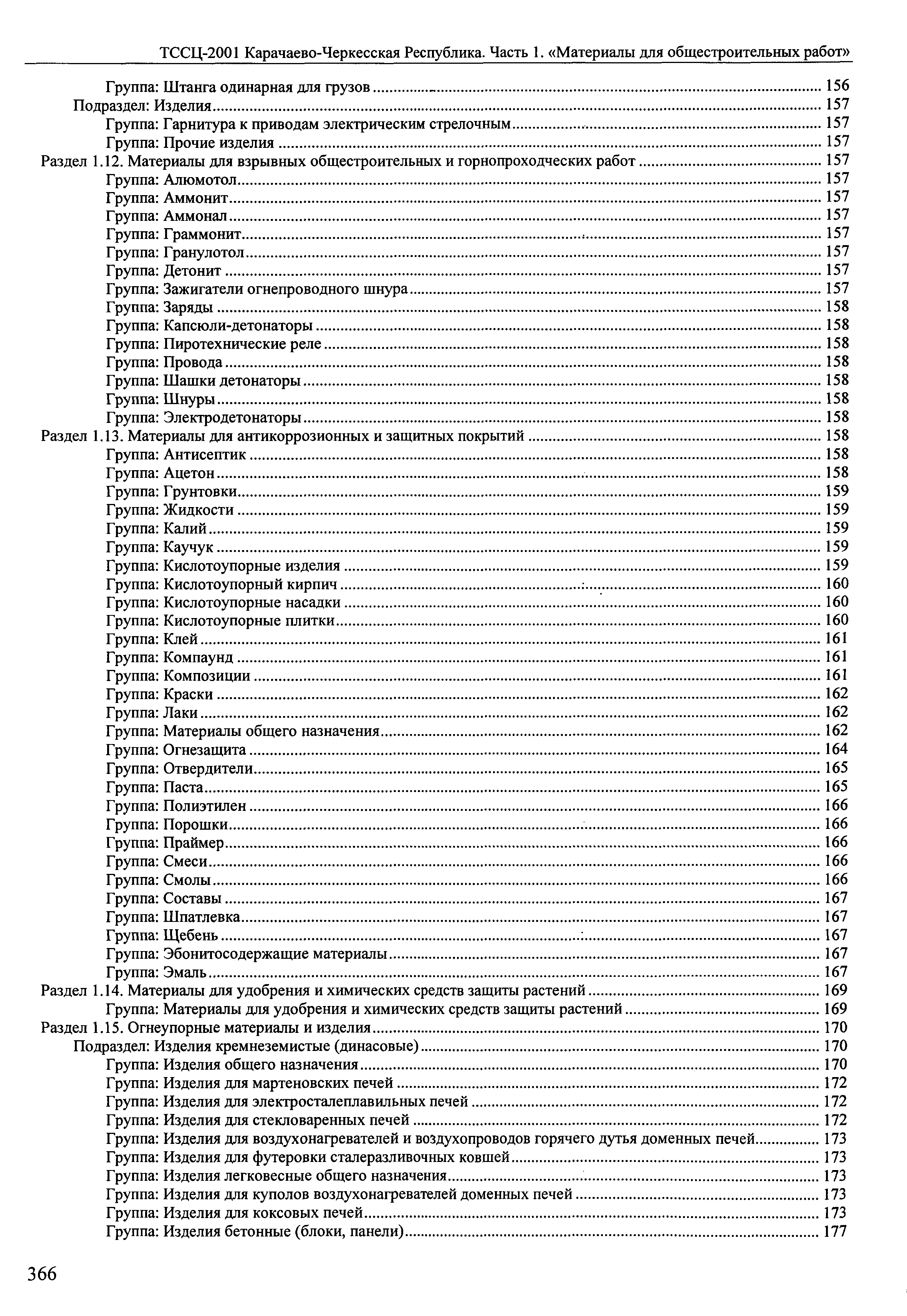 ТССЦ Карачаево-Черкесская Республика 01-2001