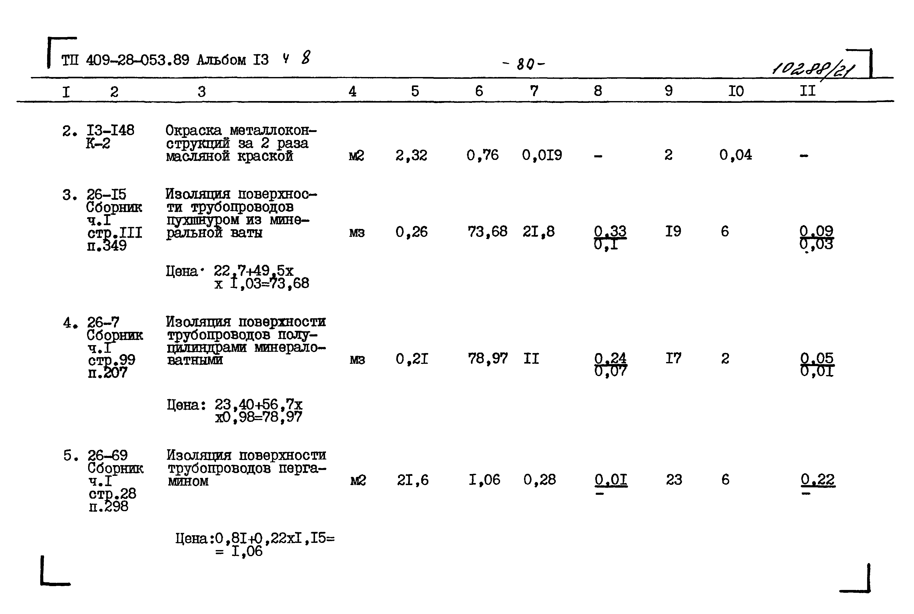 Типовые проектные решения 409-28-053.89