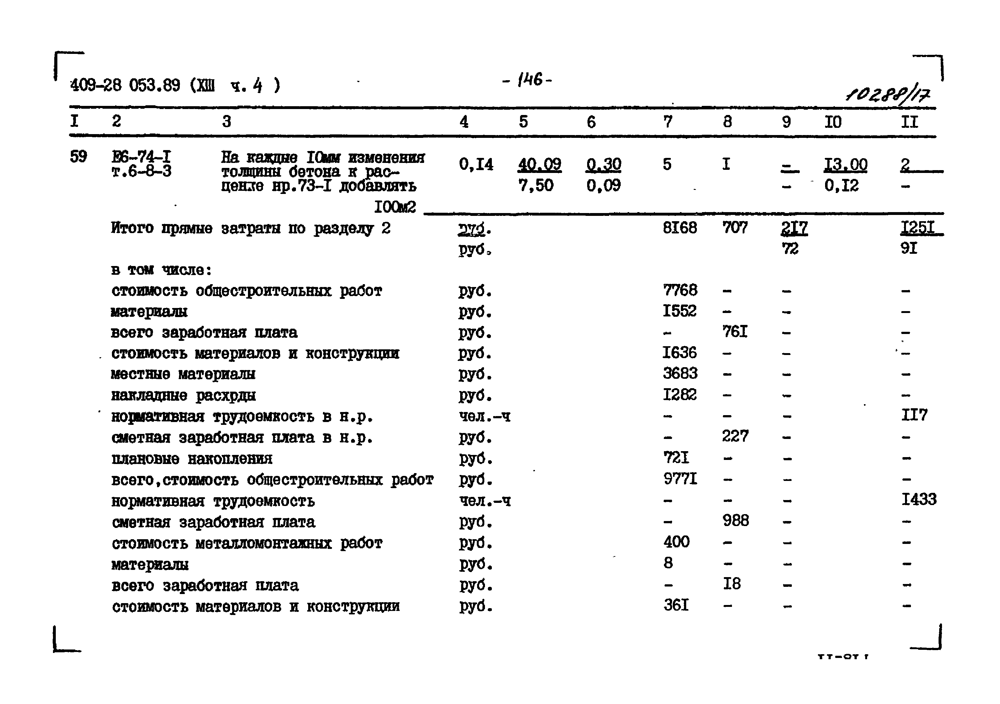 Типовые проектные решения 409-28-053.89