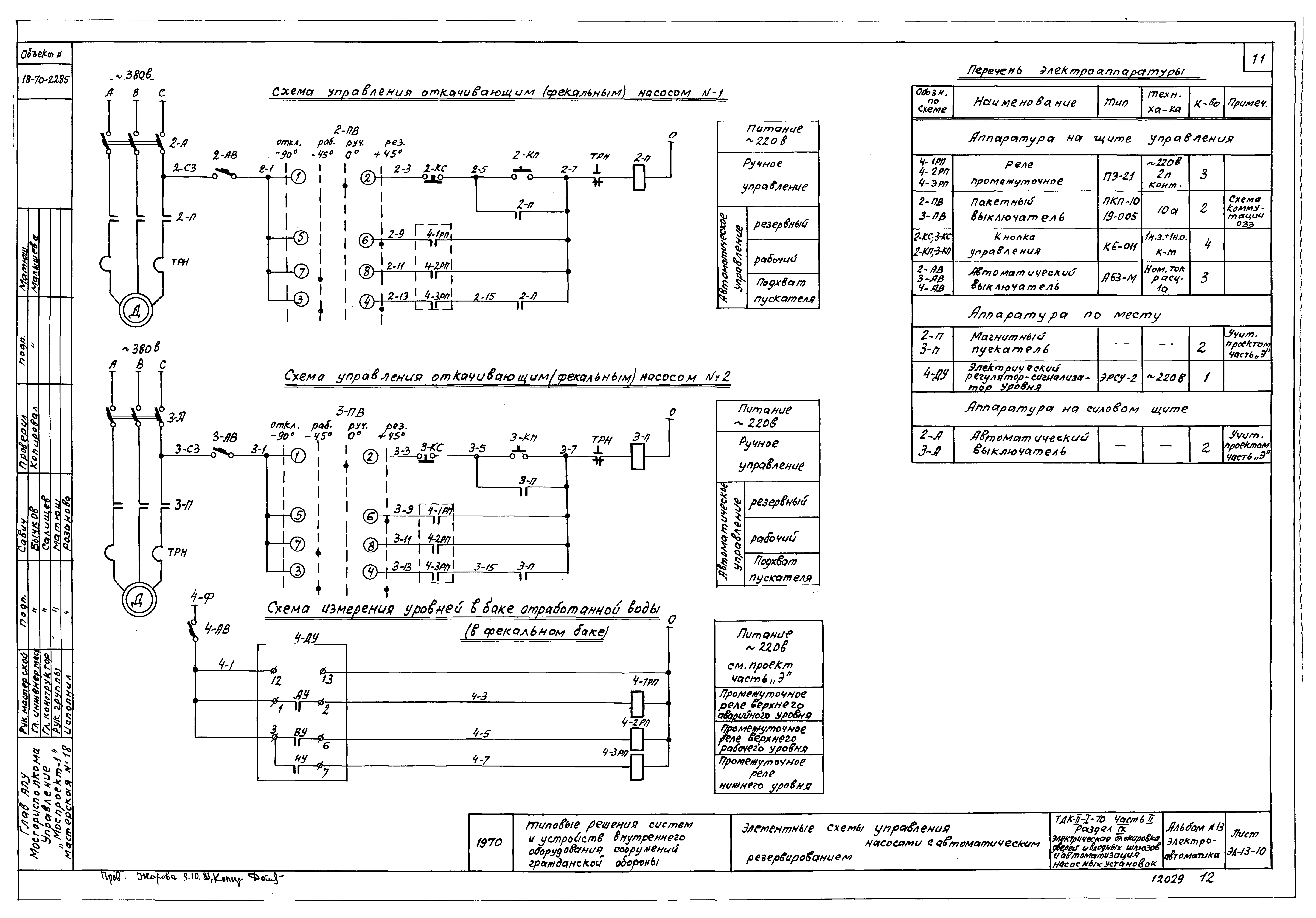 Серия ТДК-Н-1-70 Часть II