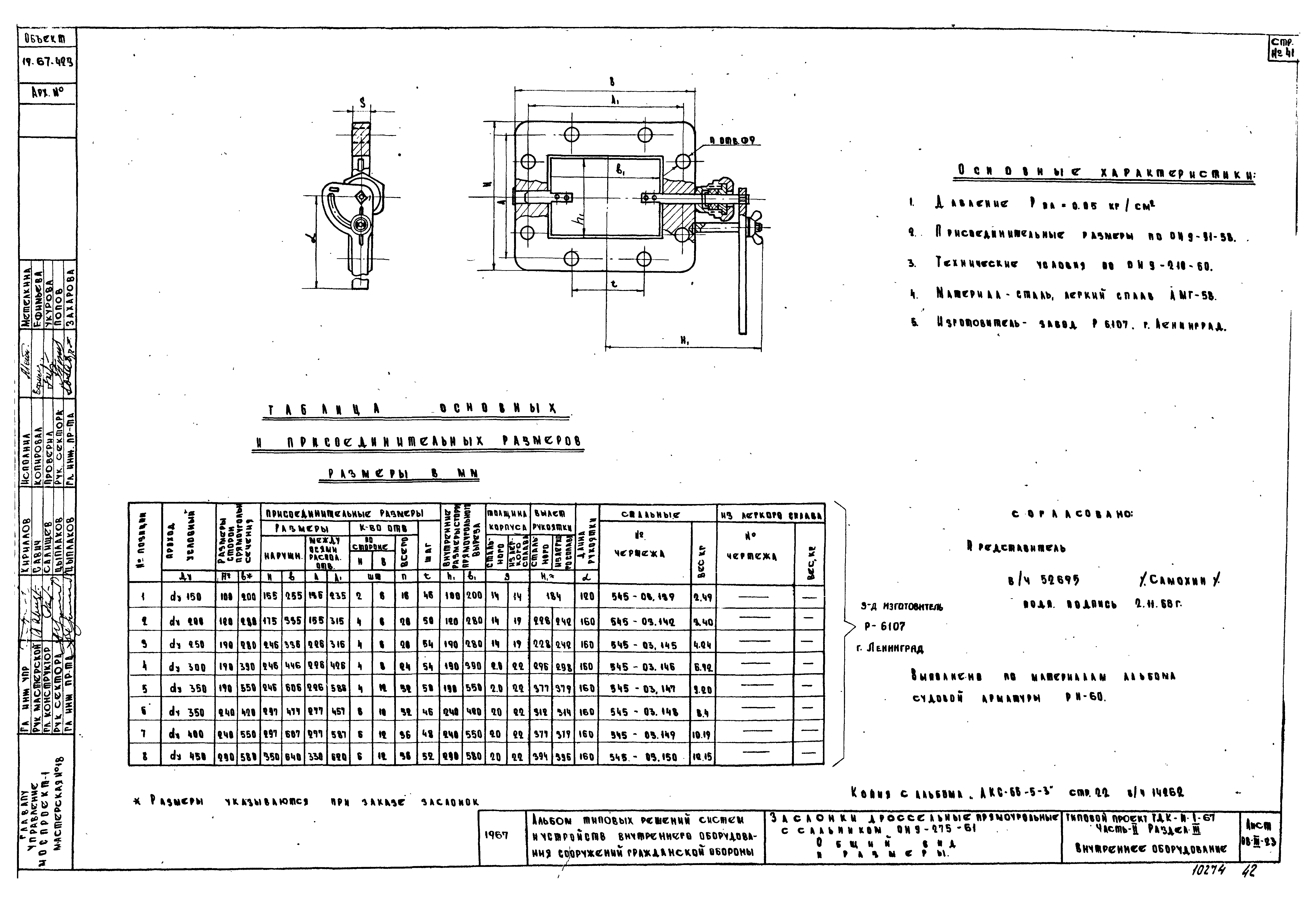 Серия ТДК-Н-1-67