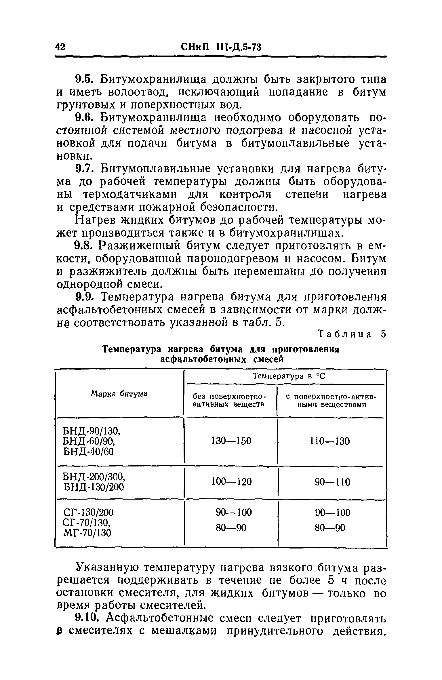 СНиП III-Д.5-73