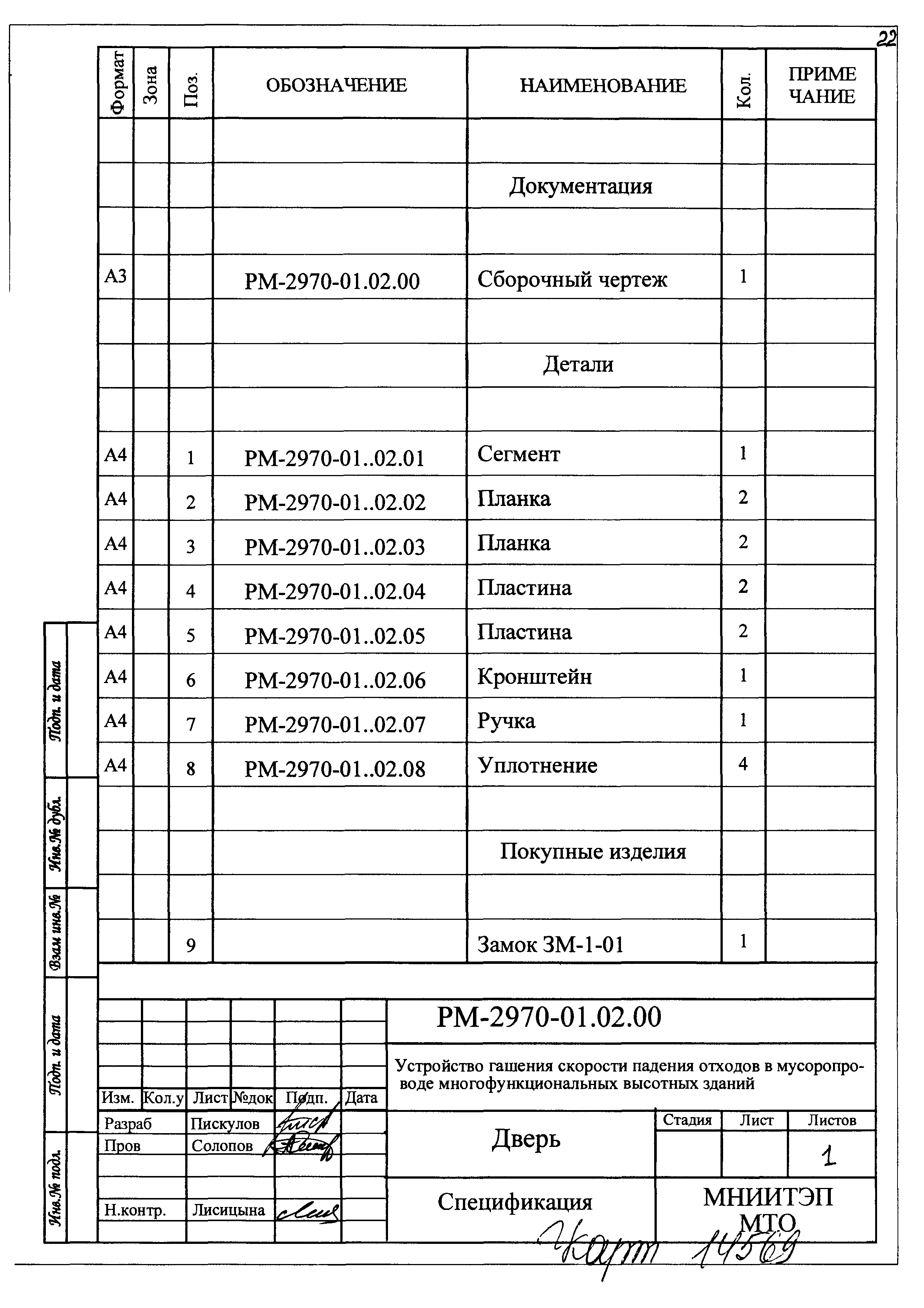 РМ 2970-01